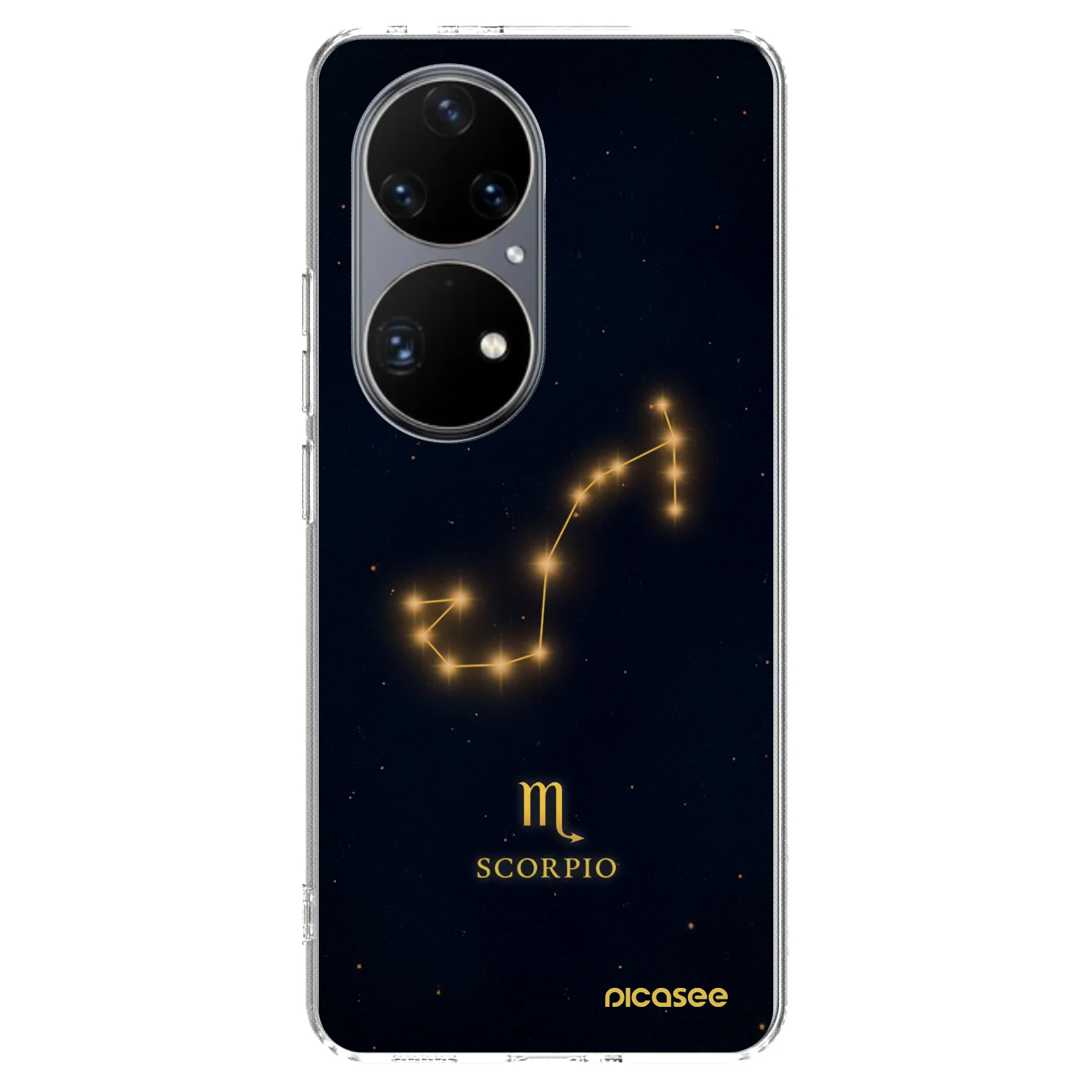 Picasee silikonska prozirna maskica za Huawei P50 - SCORPIO