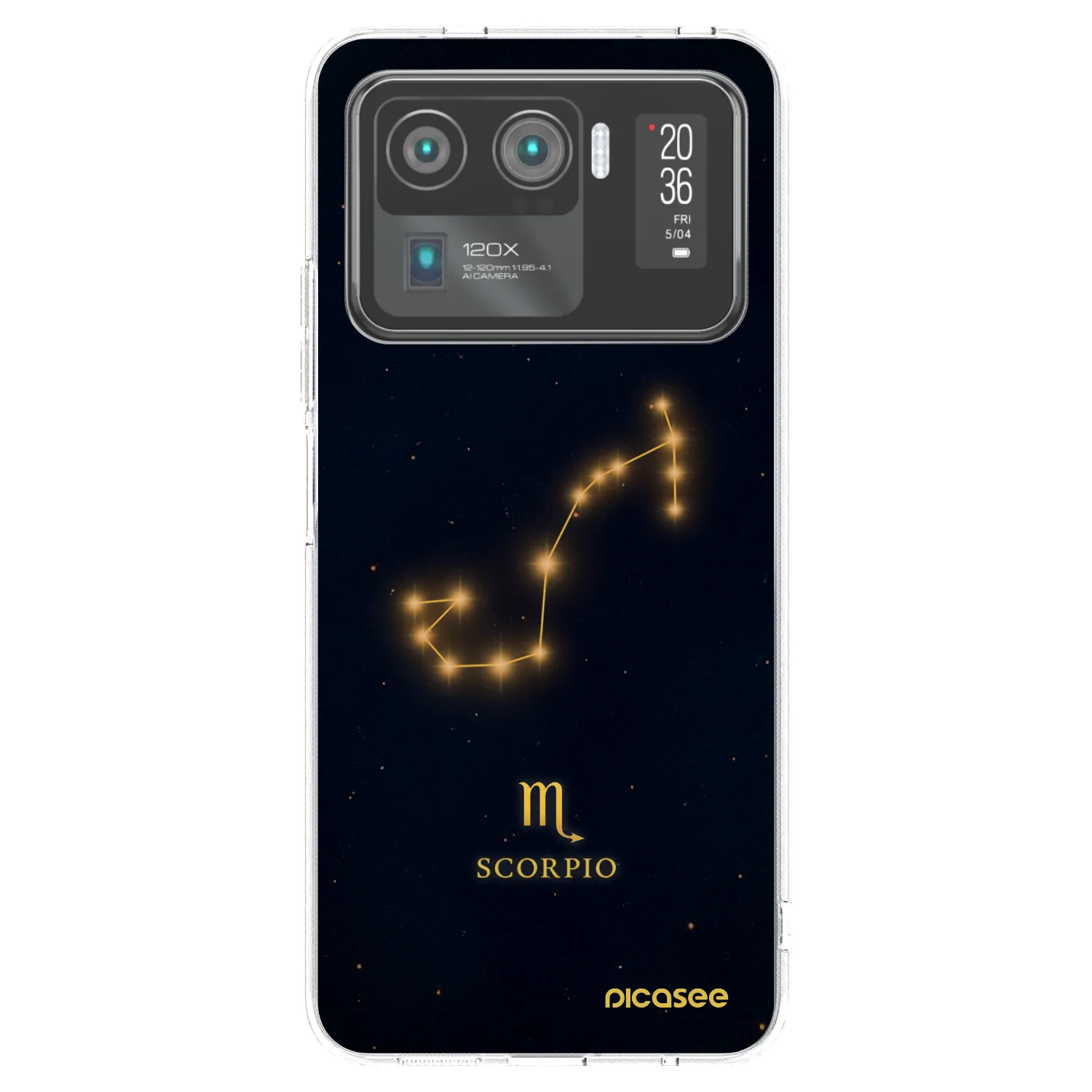 Picasee silikonska prozirna maskica za Xiaomi Mi 11 Ultra - SCORPIO