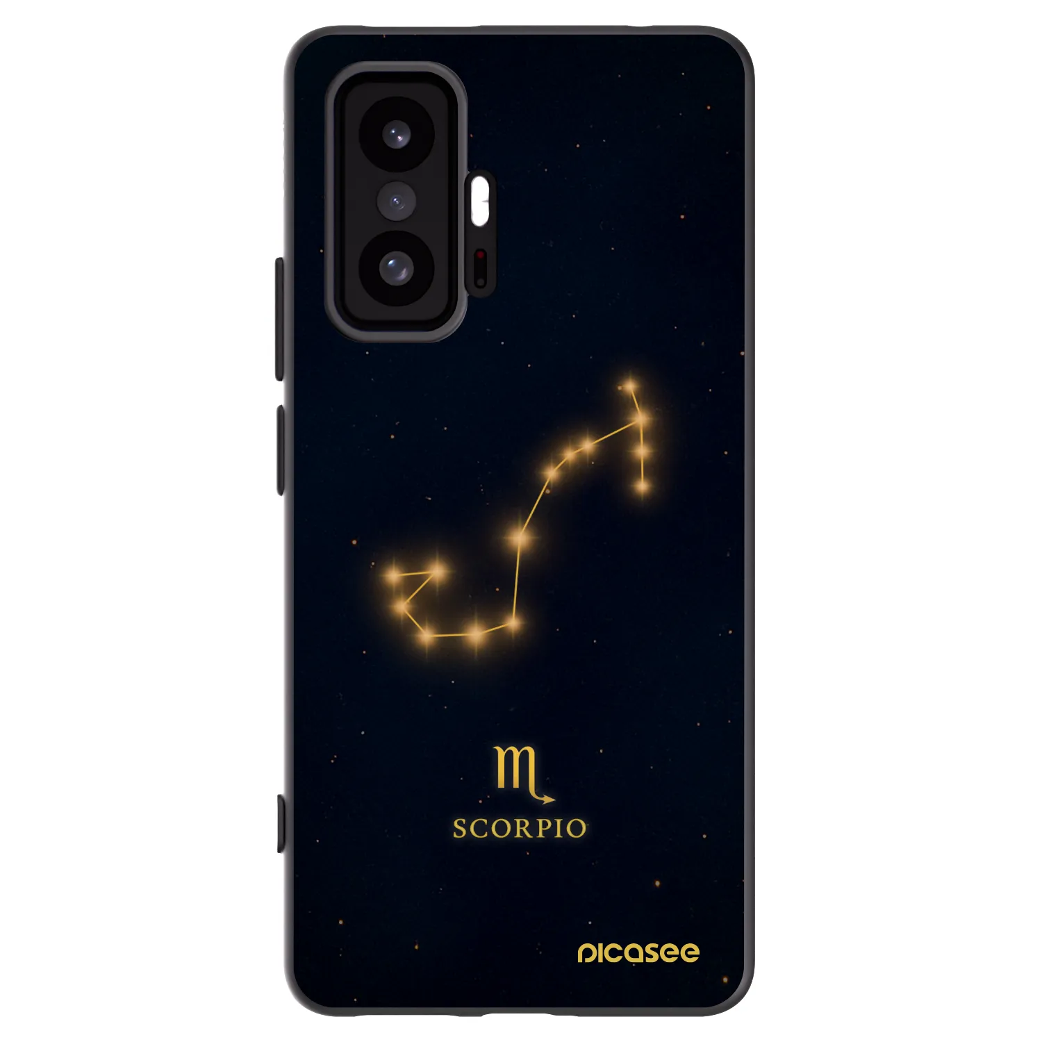 Picasee crna silikonska maskica za Xiaomi 11T Pro - SCORPIO