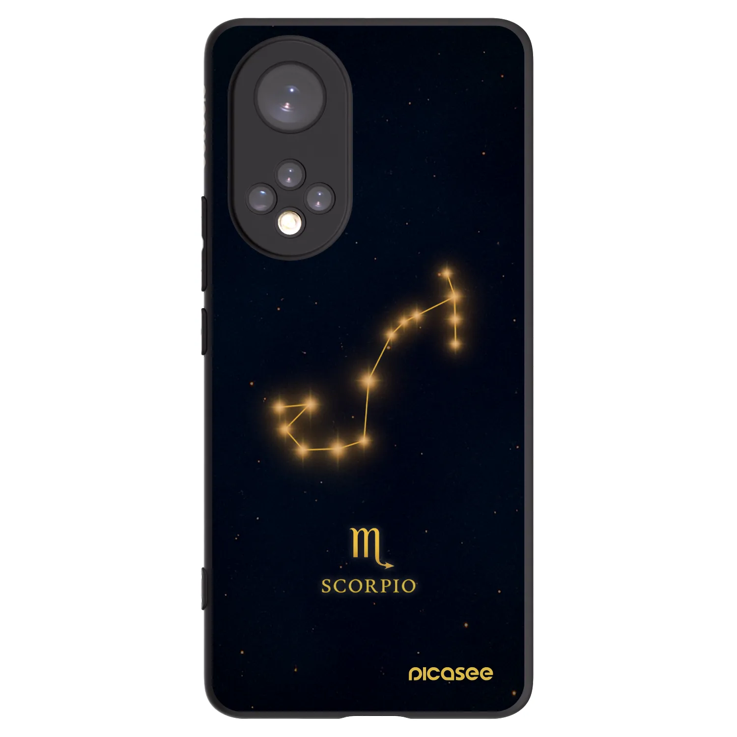 Picasee crna silikonska maskica za Huawei Nova 9 - SCORPIO