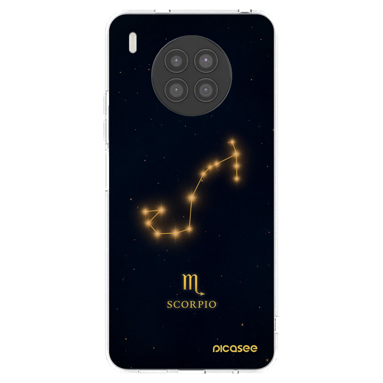 Picasee silikonska prozirna maskica za Huawei Nova 8i - SCORPIO