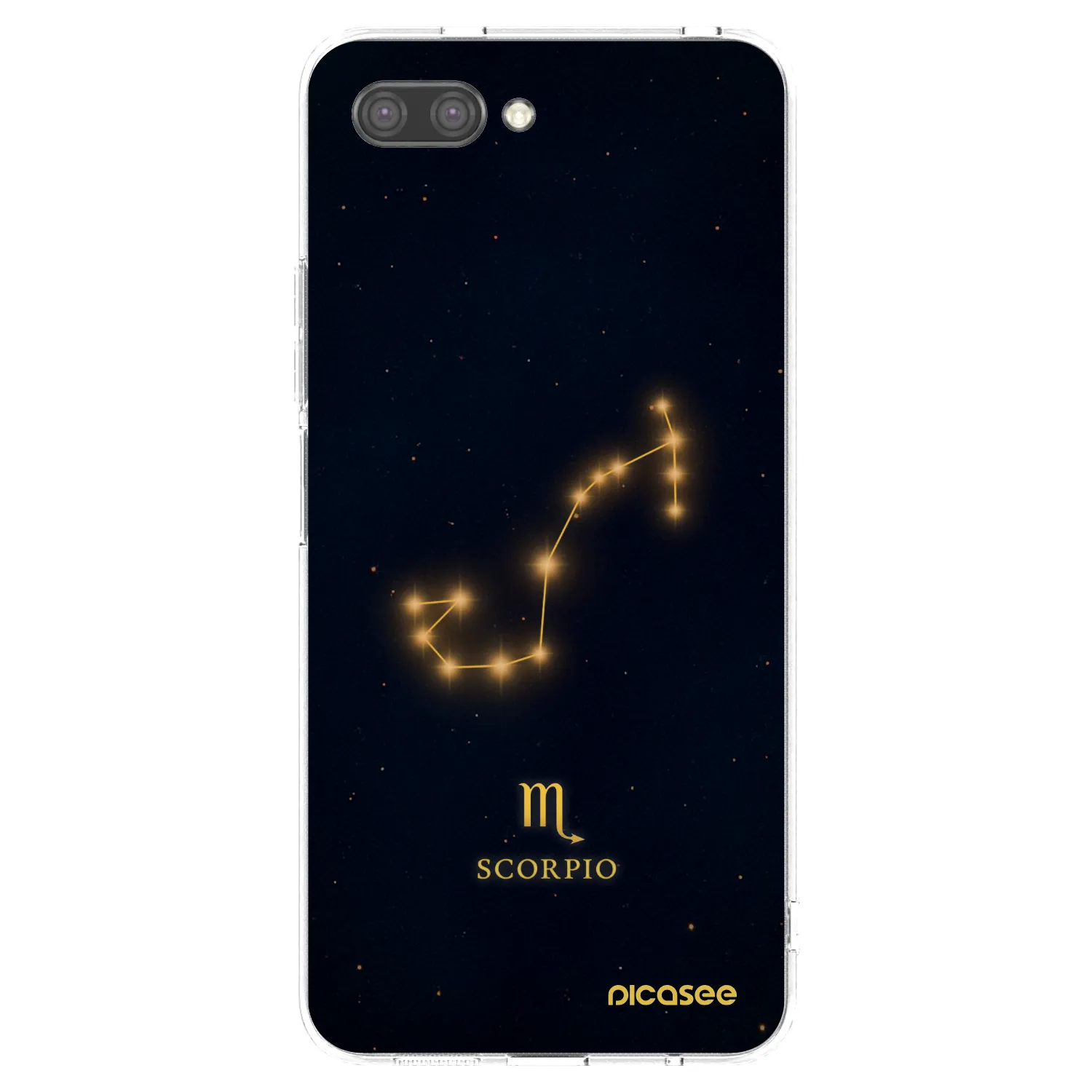 Picasee silikonska prozirna maskica za Honor 10 - SCORPIO