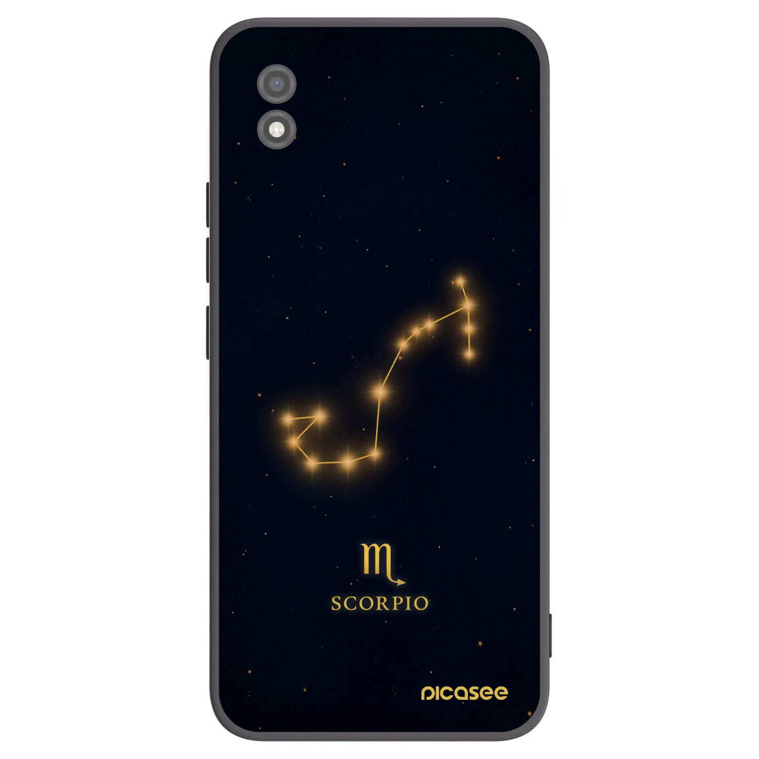 Picasee crna silikonska maskica za Realme C11 (2021) - SCORPIO
