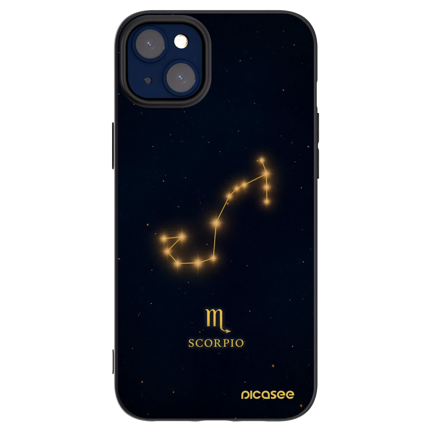 Picasee crna silikonska maskica za Apple iPhone 14 Plus - SCORPIO