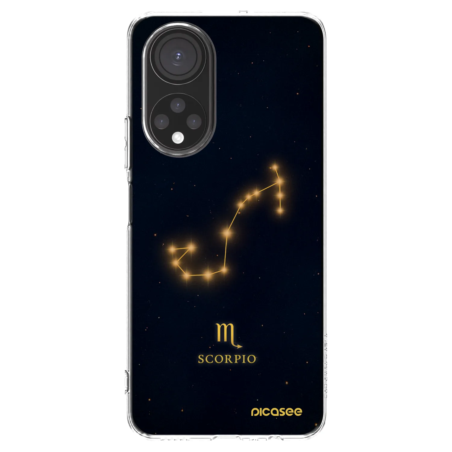 Picasee silikonska prozirna maskica za Honor X7 - SCORPIO