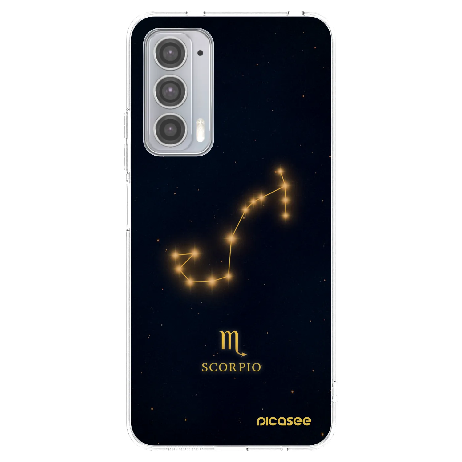 Picasee silikonska prozirna maskica za Motorola Edge 20 - SCORPIO