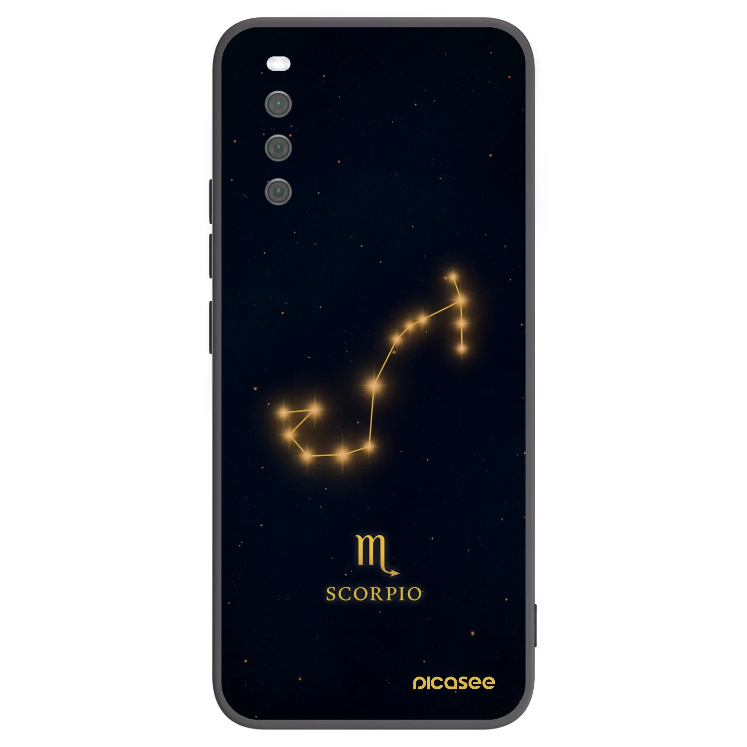 Picasee crna silikonska maskica za Sony Xperia 10 III - SCORPIO
