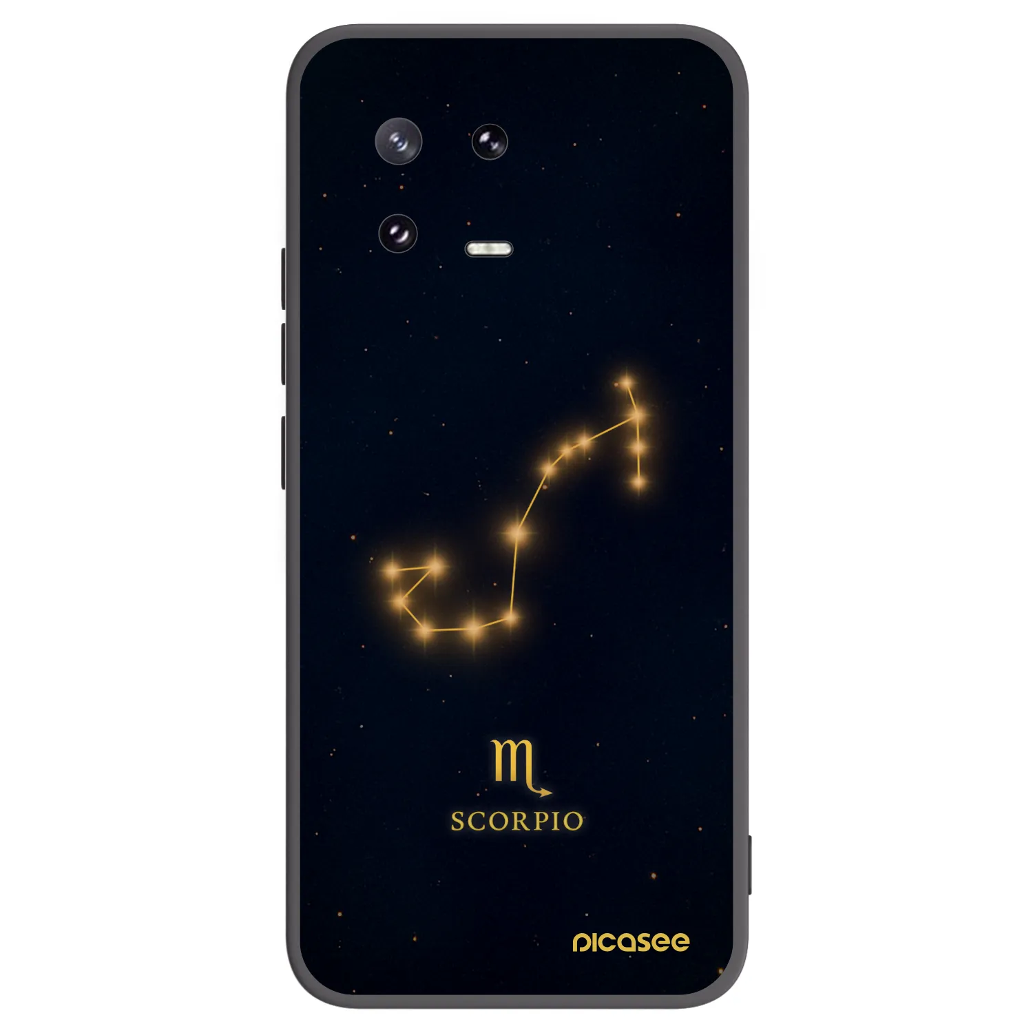 Picasee crna silikonska maskica za Xiaomi 13 Pro - SCORPIO