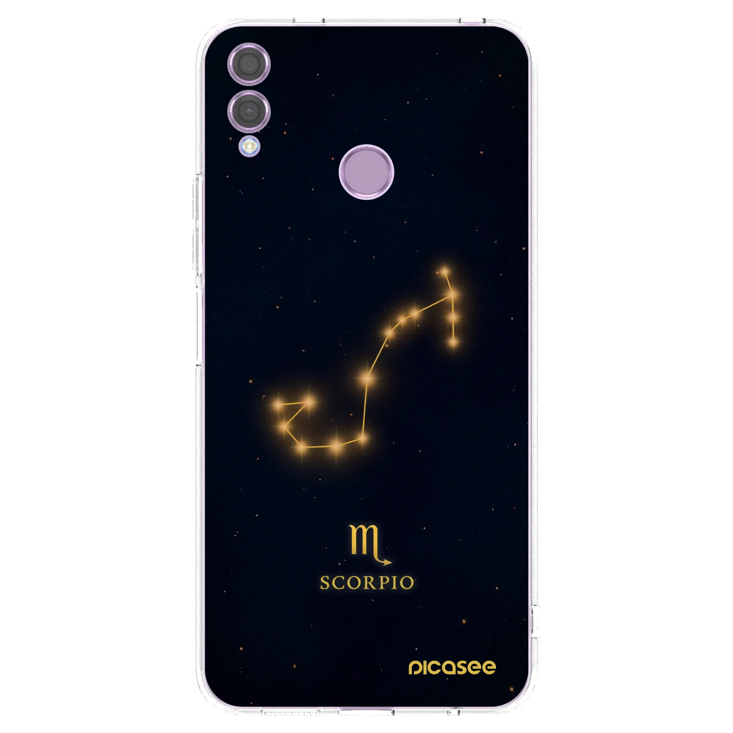 Picasee silikonska prozirna maskica za Honor 8X - SCORPIO