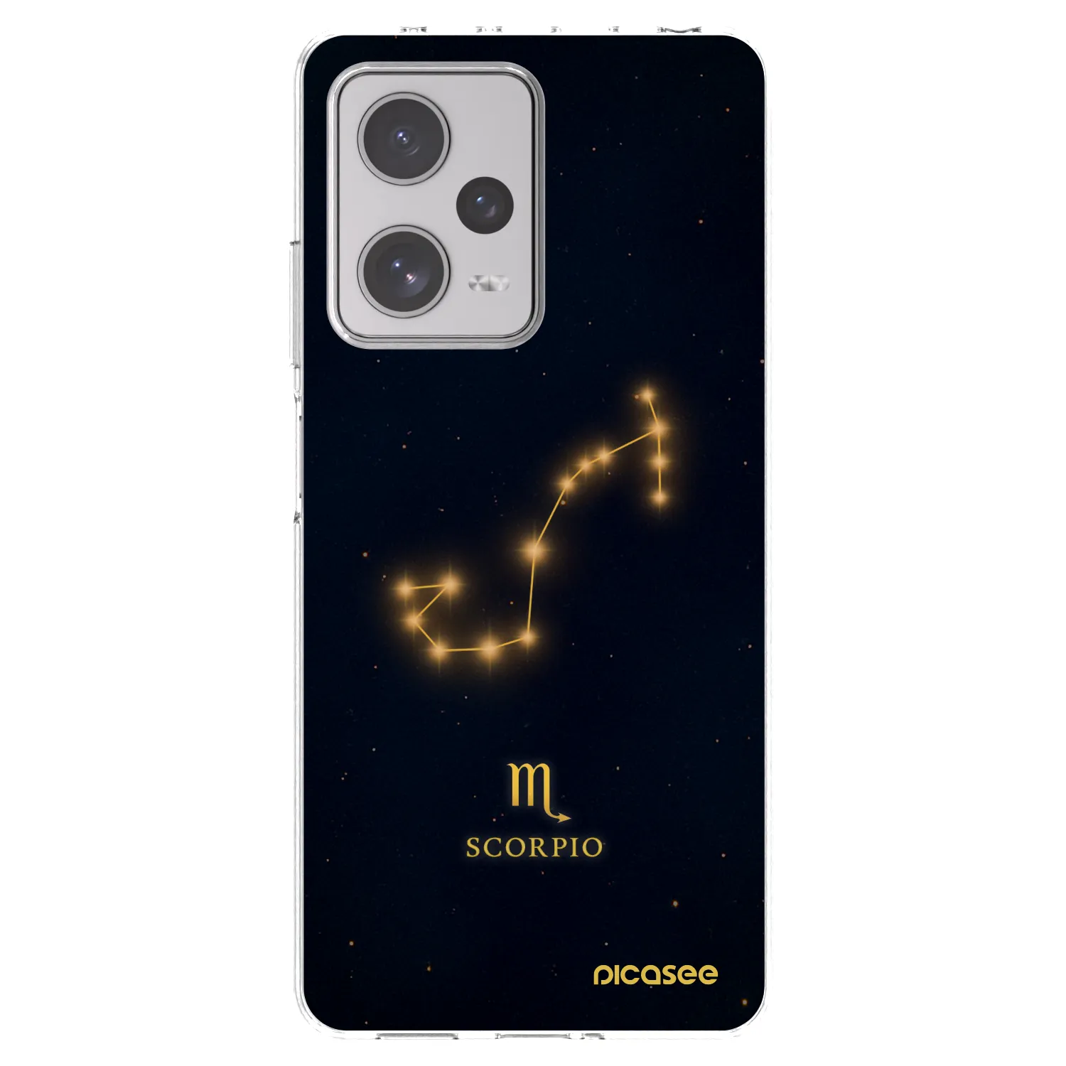Picasee silikonska prozirna maskica za Xiaomi Redmi Note 12 Pro+ 5G - SCORPIO