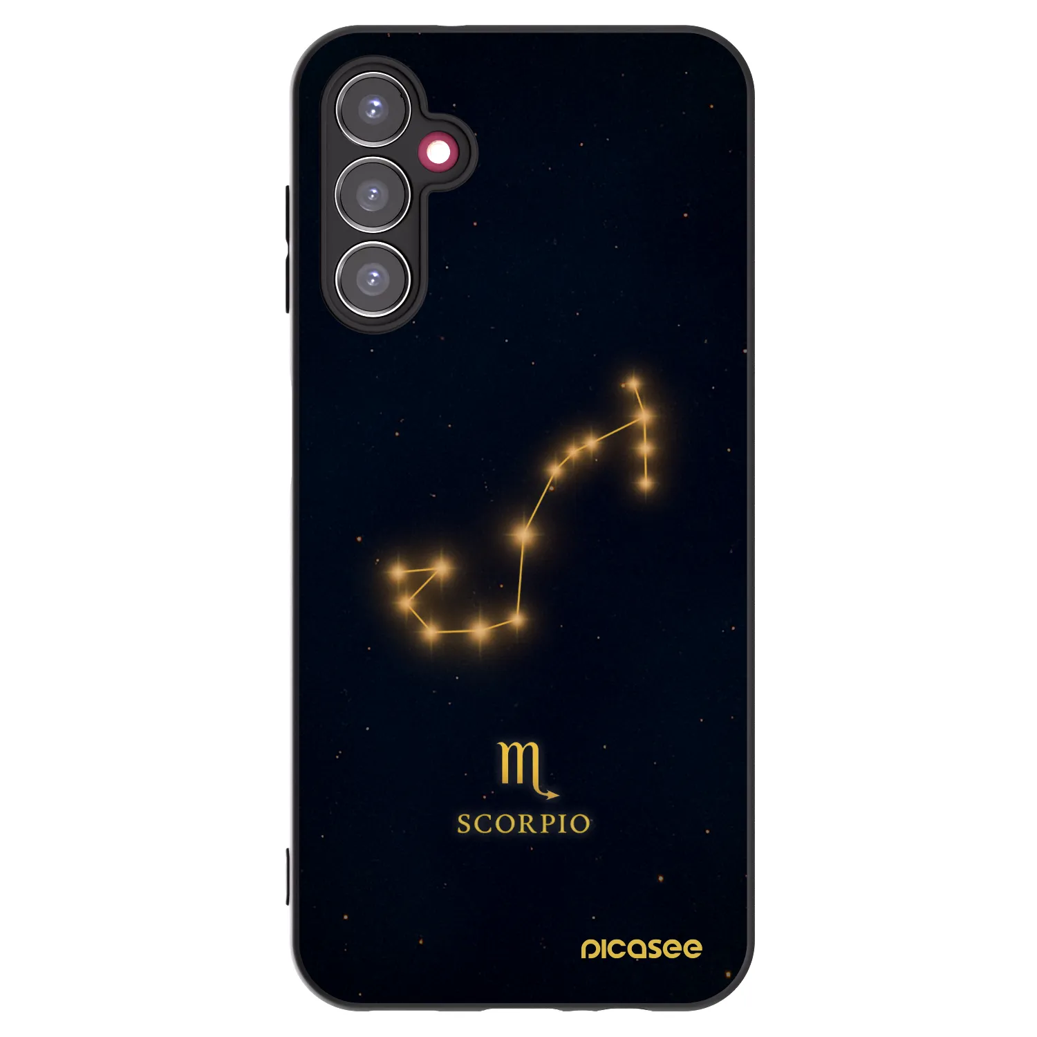 Picasee crna silikonska maskica za Samsung Galaxy A14 5G A146P - SCORPIO