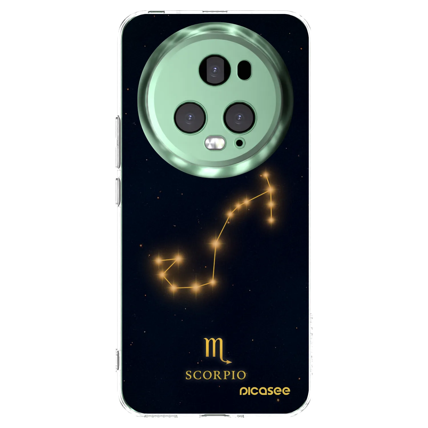 Picasee silikonska prozirna maskica za Honor Magic5 Pro - SCORPIO