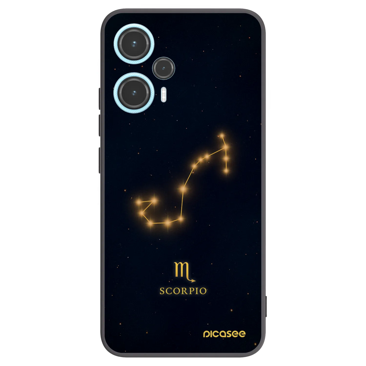 Picasee crna silikonska maskica za Xiaomi Poco F5 - SCORPIO