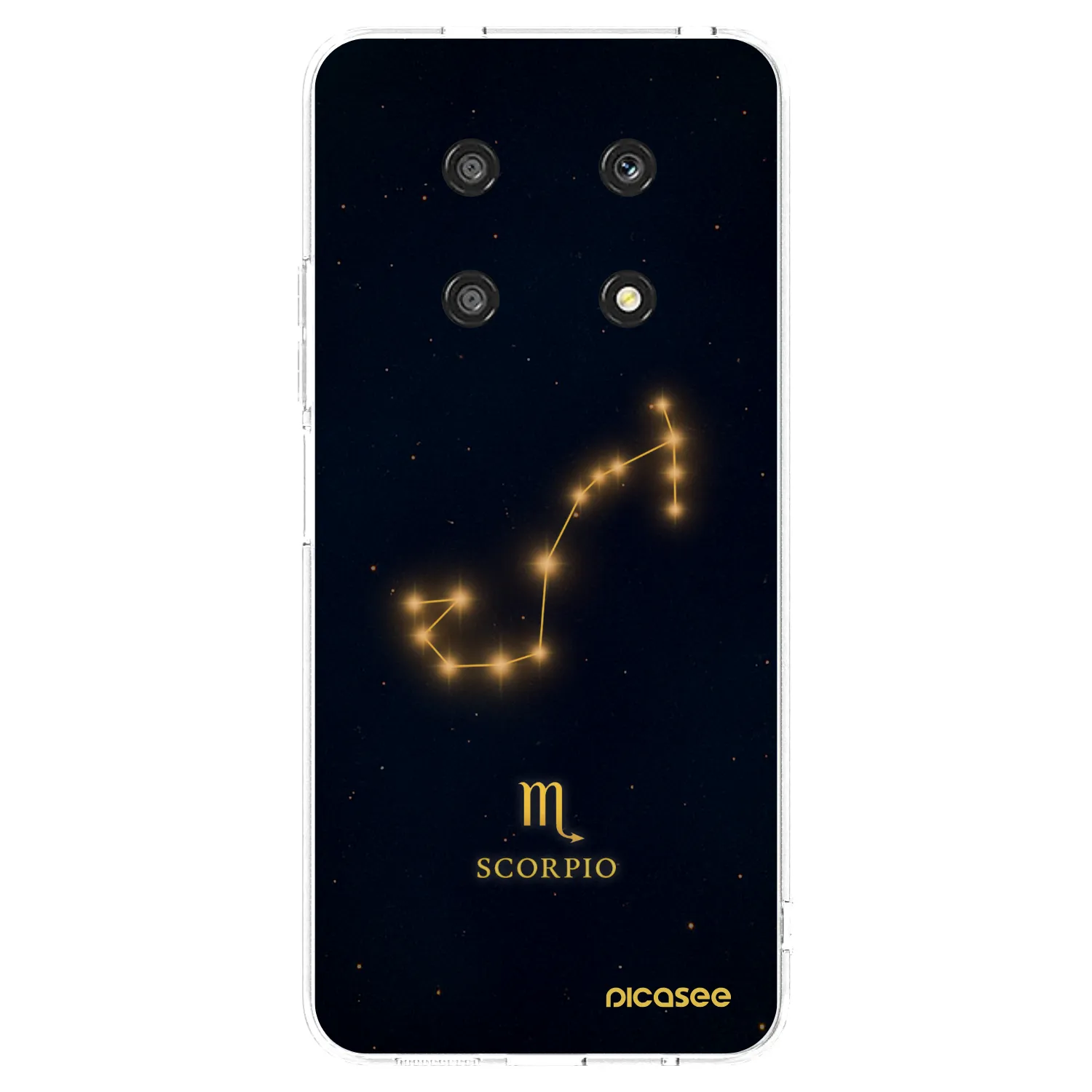 Picasee silikonska prozirna maskica za Honor Magic4 Lite 5G - SCORPIO