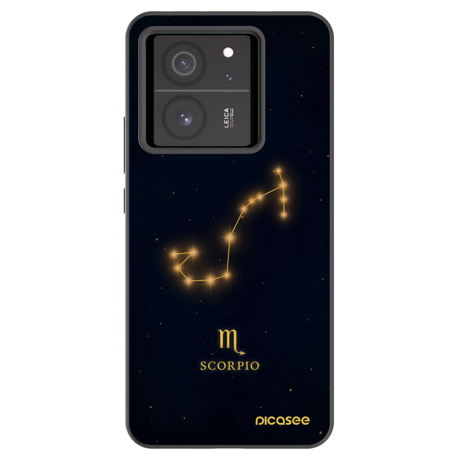 Picasee crna silikonska maskica za Xiaomi 13T - SCORPIO