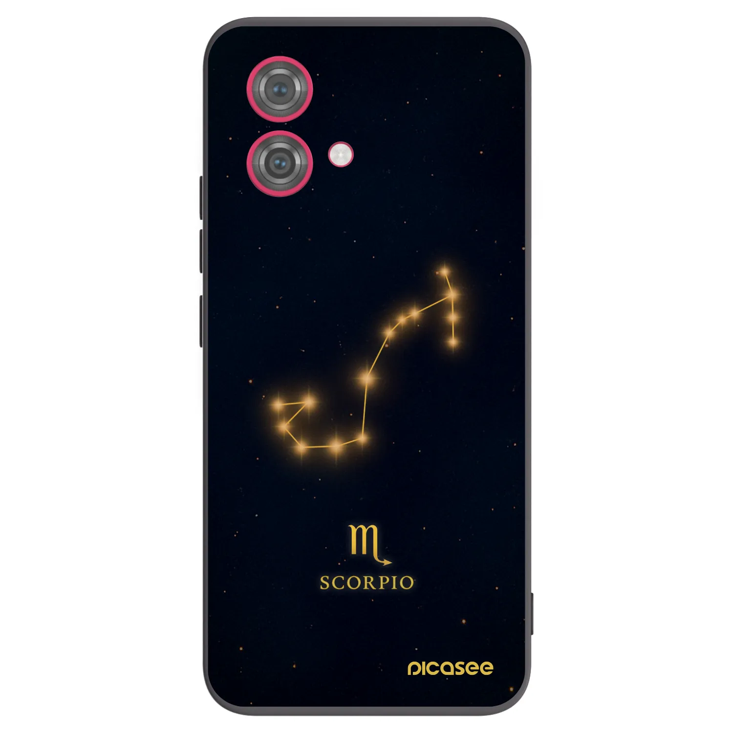 Picasee crna silikonska maskica za Motorola Moto G84 5G - SCORPIO