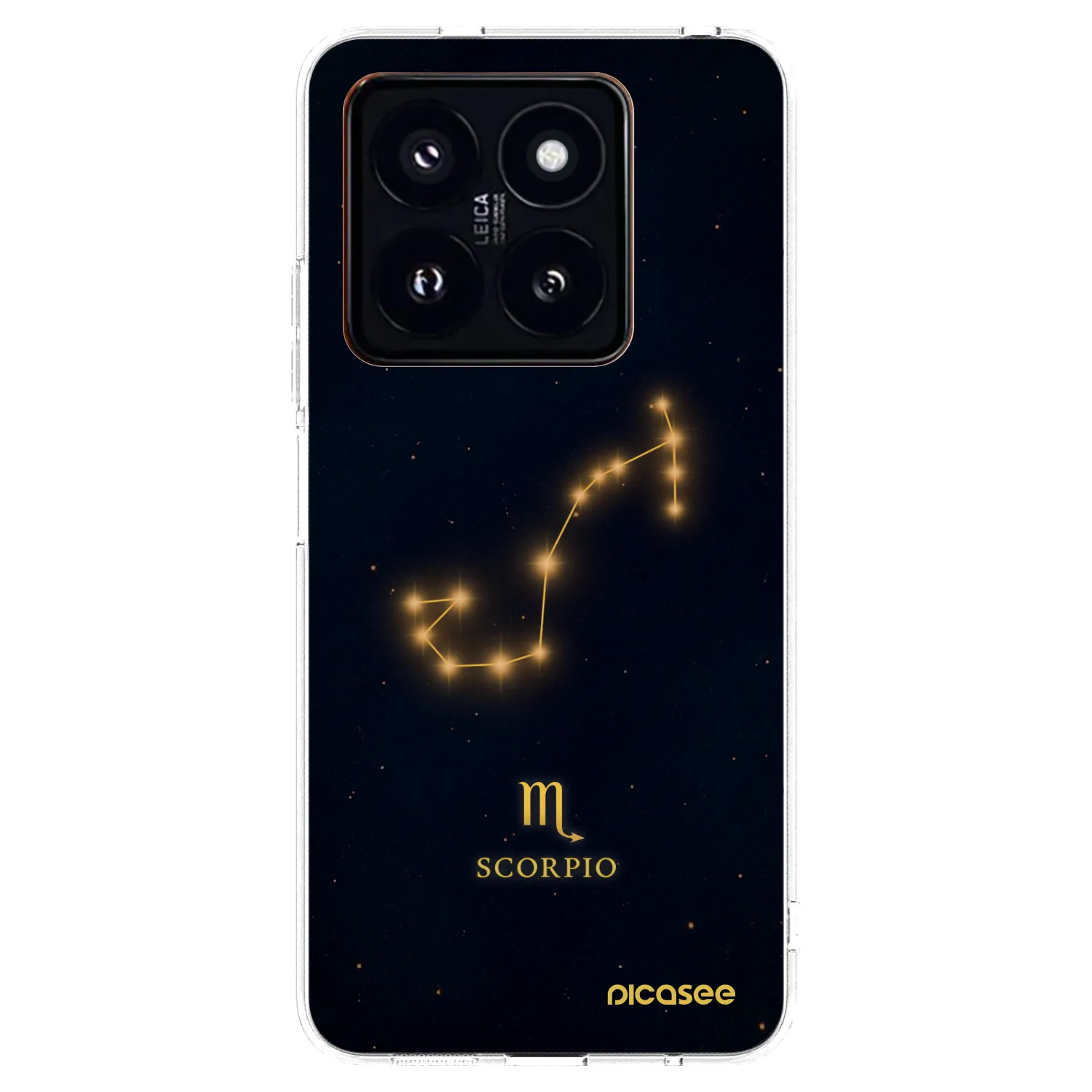 Picasee silikonska prozirna maskica za Xiaomi 14 Pro - SCORPIO