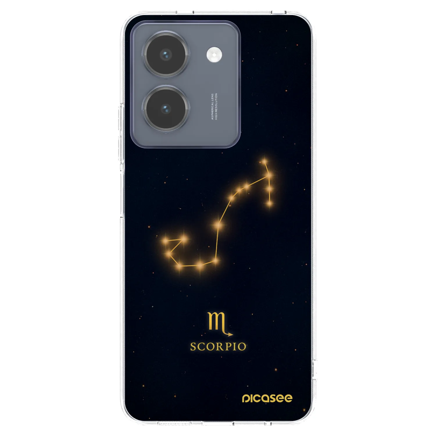 Picasee silikonska prozirna maskica za Vivo Y36 4G - SCORPIO