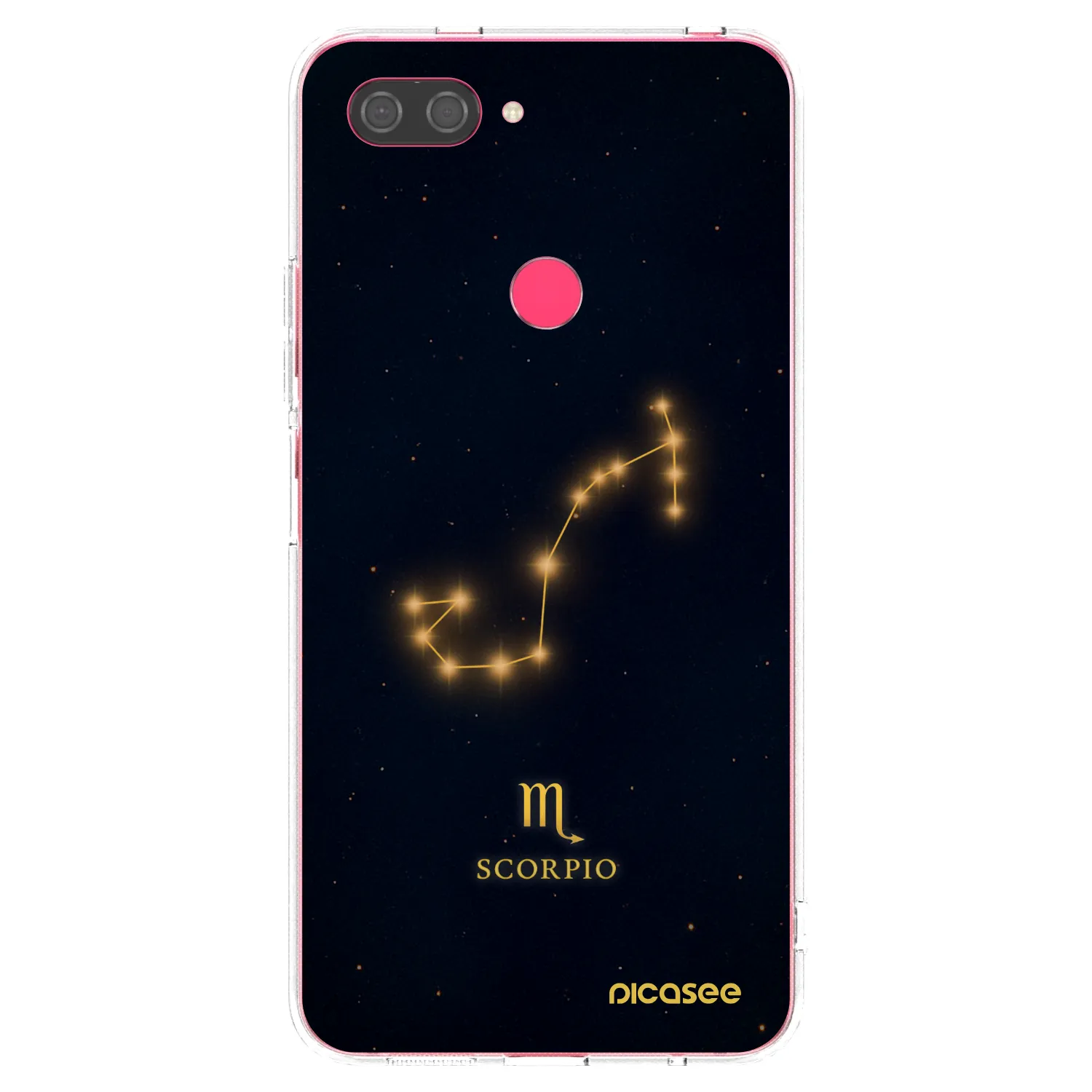 Picasee silikonska prozirna maskica za Xiaomi Mi 8 Lite - SCORPIO