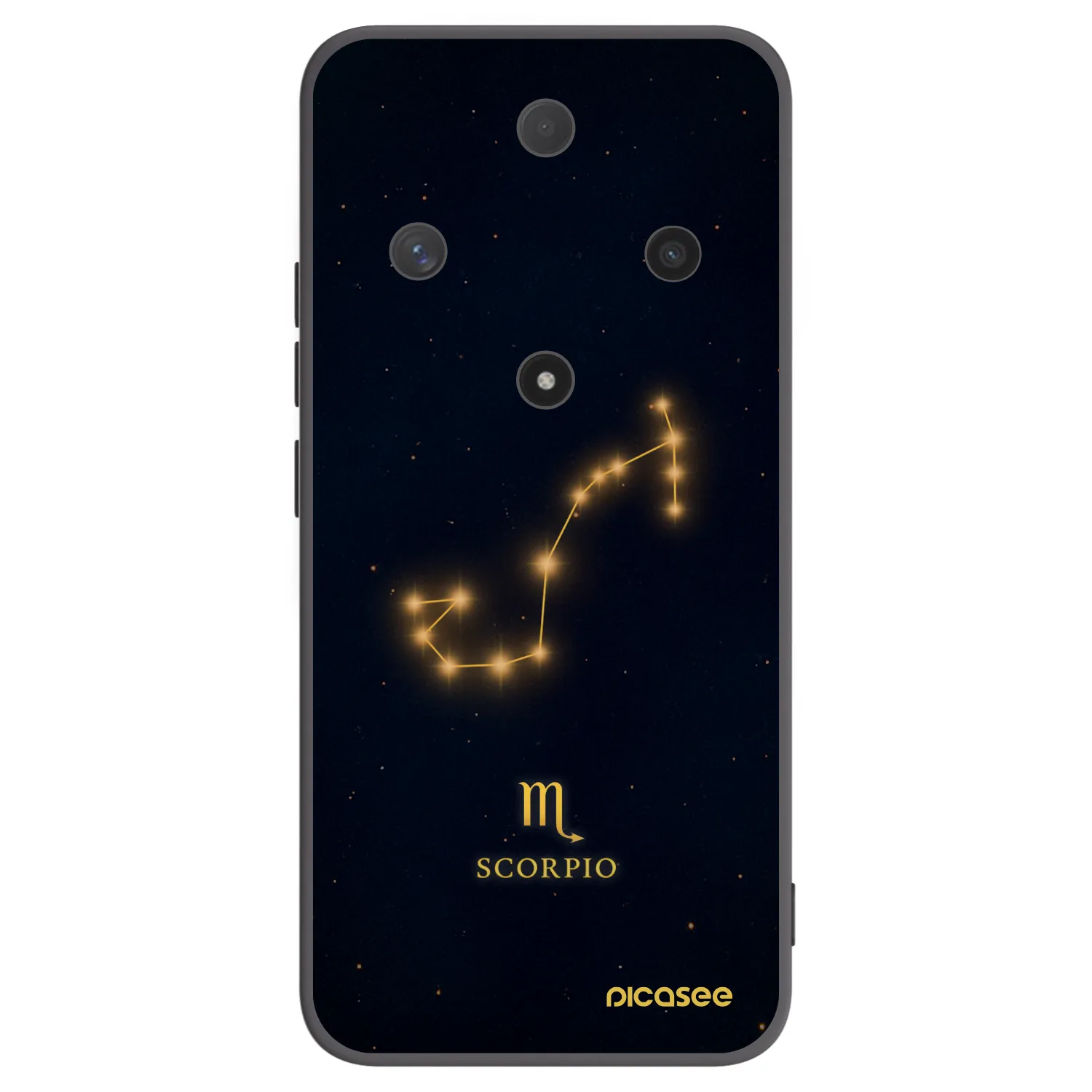 Picasee crna silikonska maskica za Honor Magic6 Lite 5G - SCORPIO