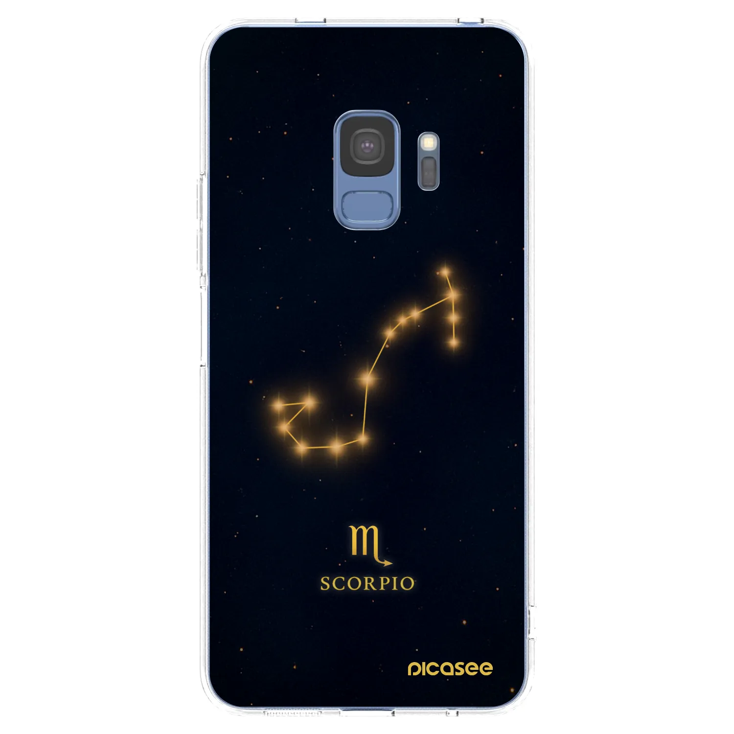 Picasee silikonska prozirna maskica za Samsung Galaxy S9 G960F - SCORPIO