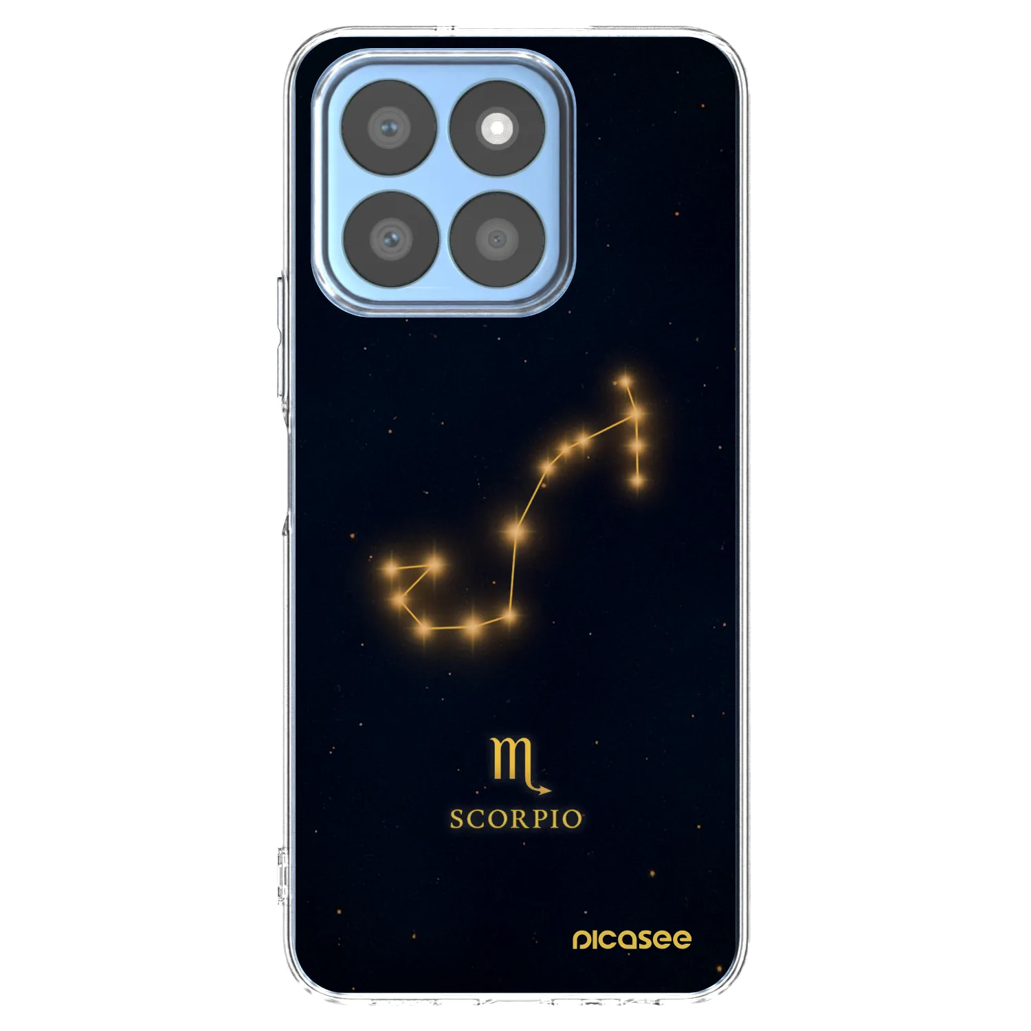 Picasee silikonska prozirna maskica za Honor X8b - SCORPIO