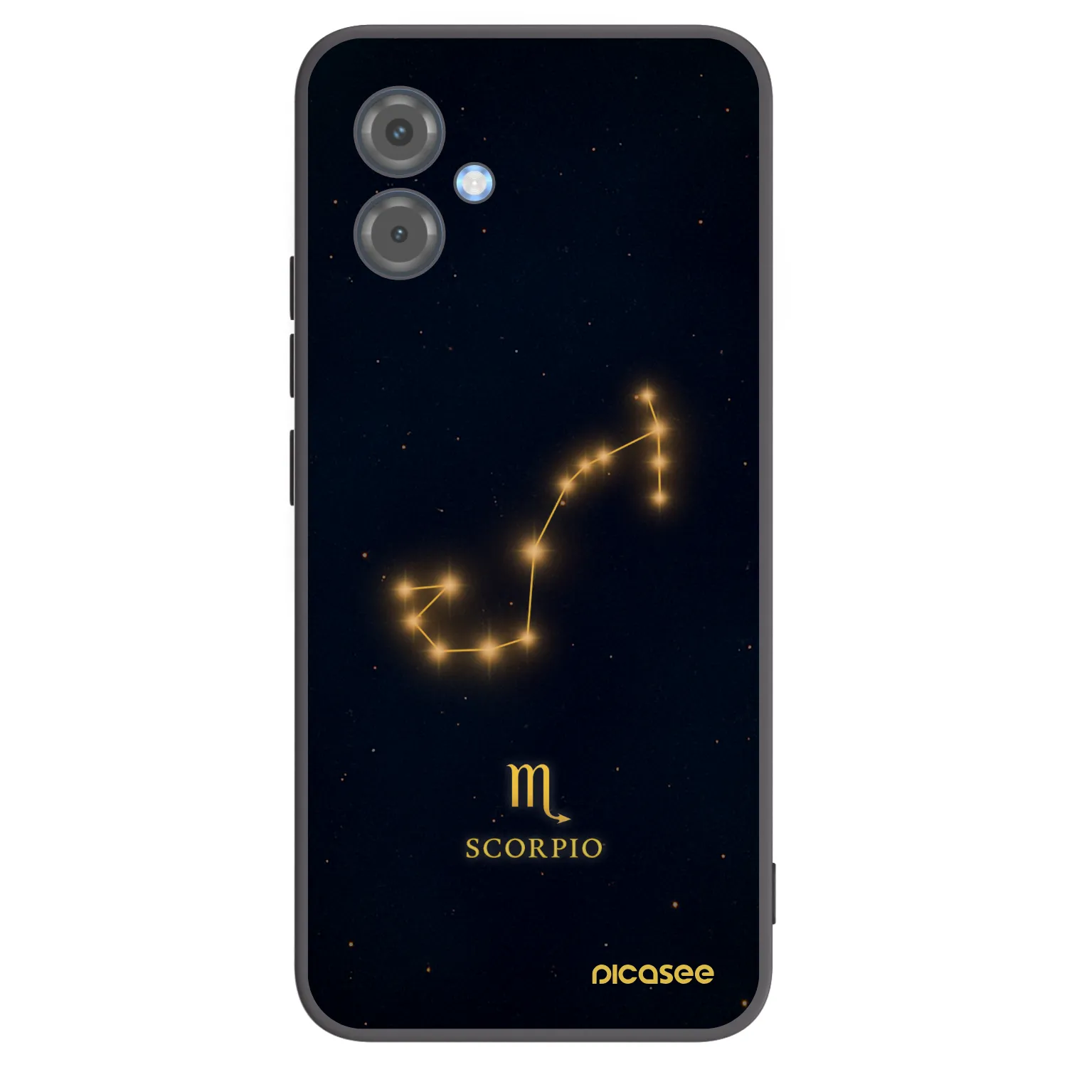 Picasee crna silikonska maskica za Motorola Moto G14 - SCORPIO
