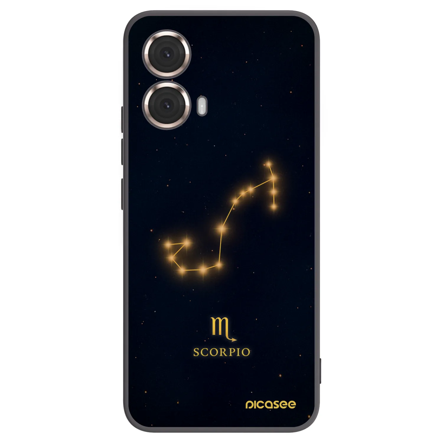 Picasee crna silikonska maskica za Motorola Moto G85 - SCORPIO