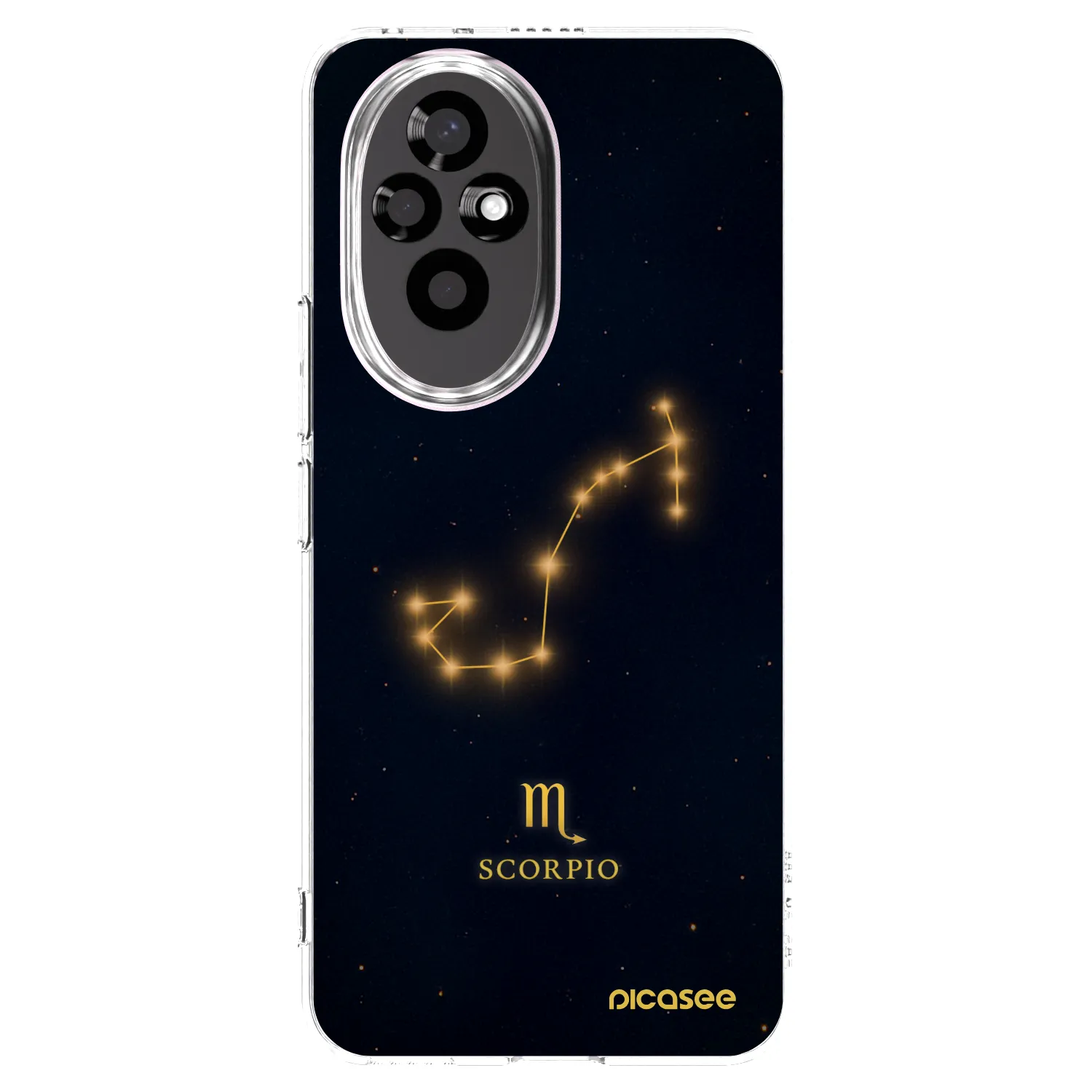 Picasee silikonska prozirna maskica za Honor 200 Pro 5G - SCORPIO