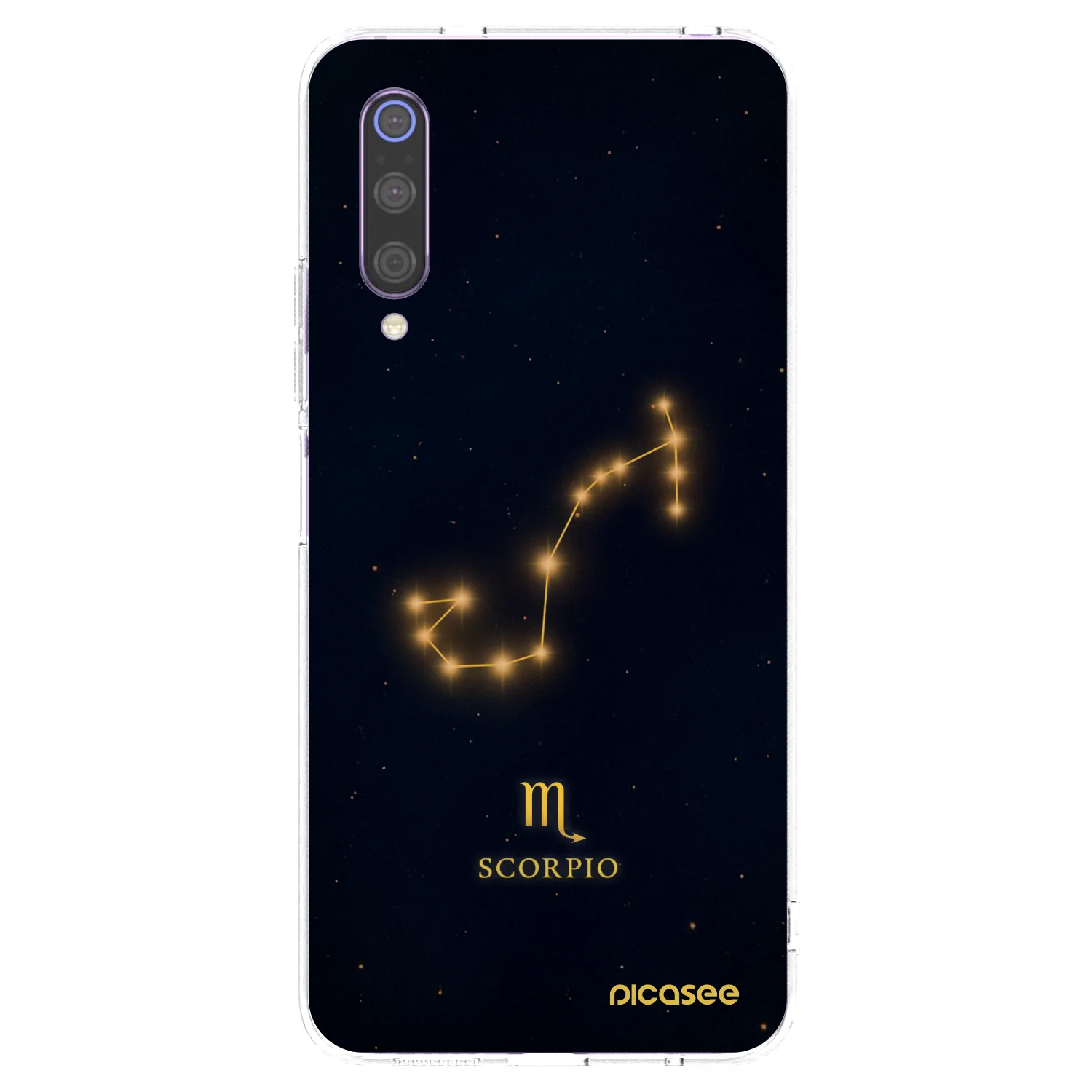 Picasee silikonska prozirna maskica za Xiaomi Mi 9 - SCORPIO