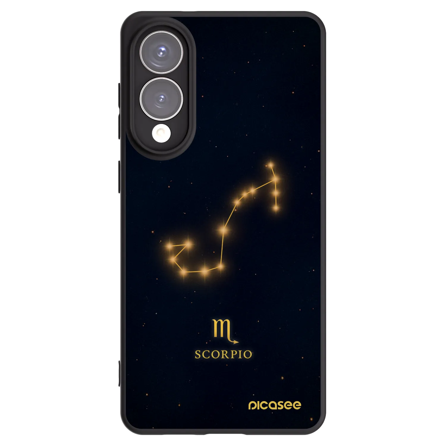 Picasee crna silikonska maskica za Samsung Galaxy S25 Edge 5G - SCORPIO