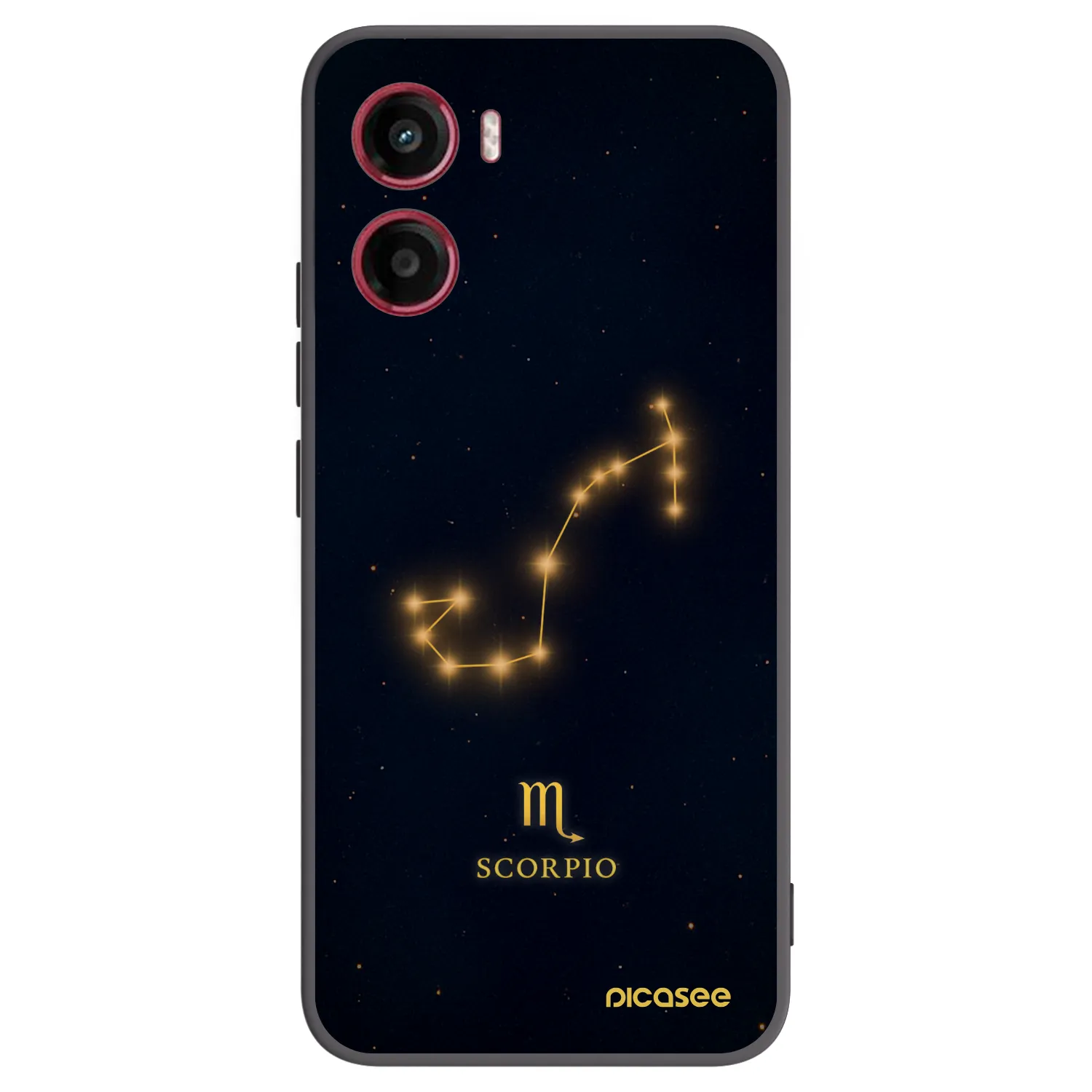 Picasee crna silikonska maskica za Motorola Moto G05 - SCORPIO