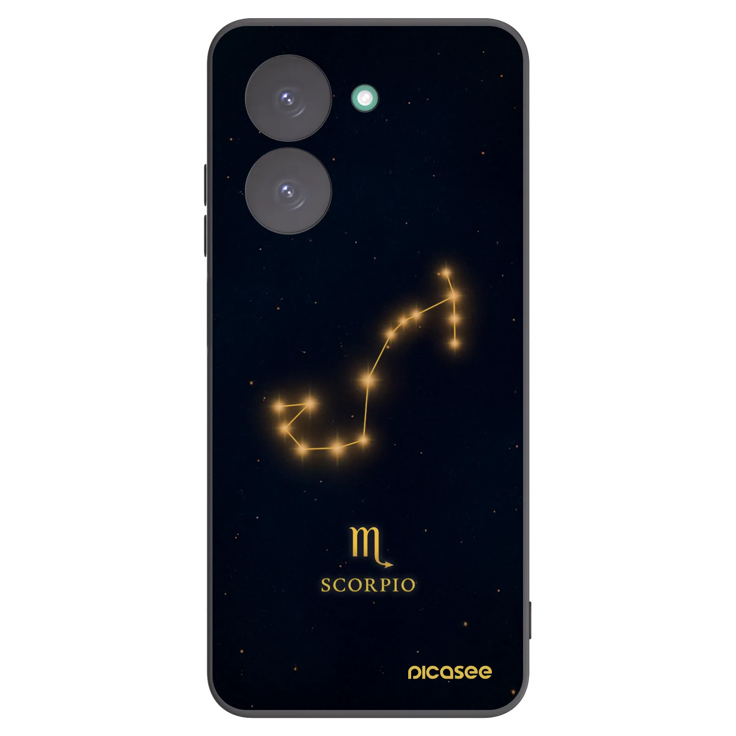 Picasee crna silikonska maskica za Xiaomi Redmi A5 - SCORPIO
