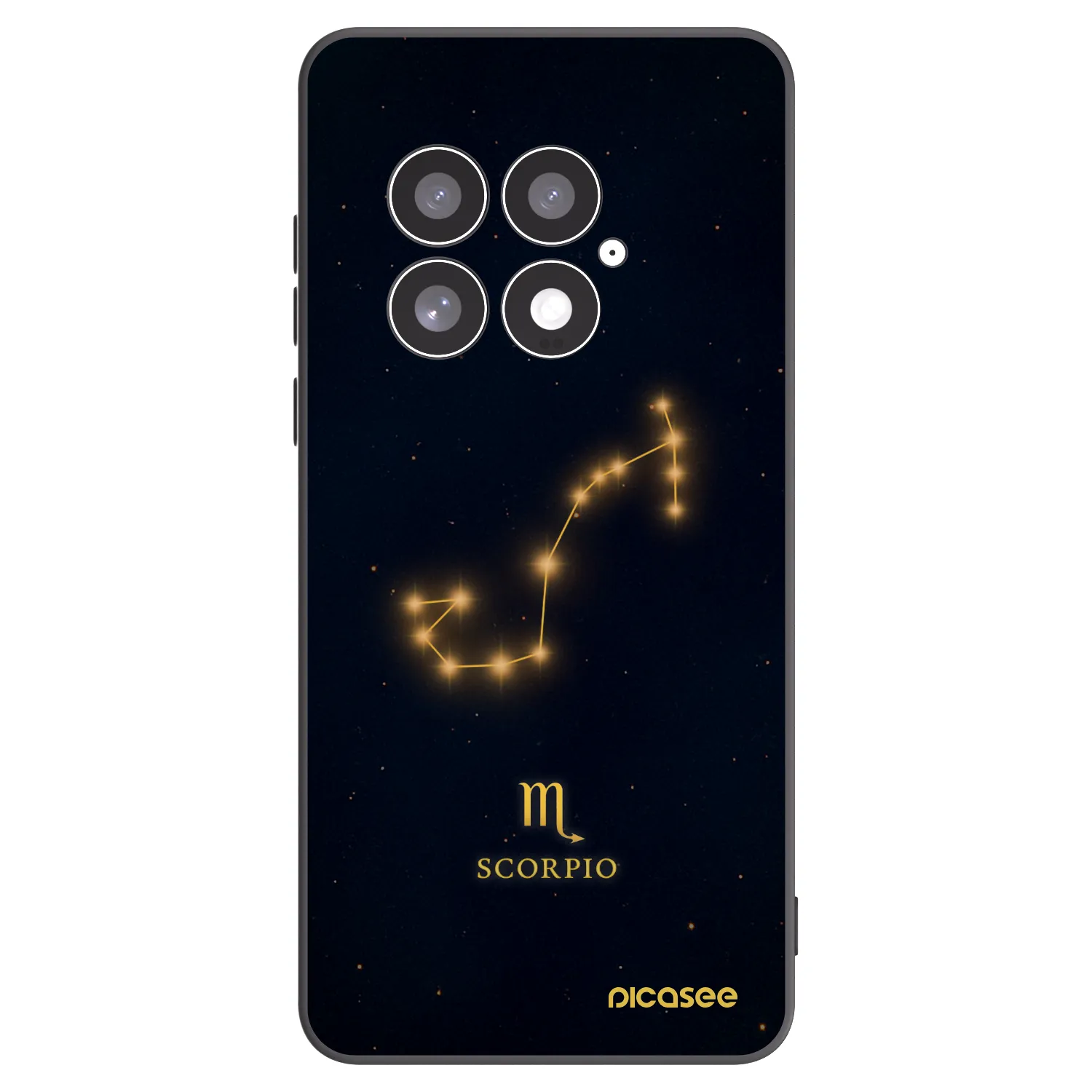 Picasee crna silikonska maskica za OnePlus 13 5G - SCORPIO
