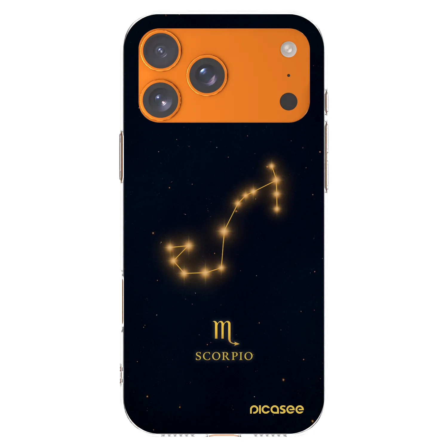Picasee silikonska prozirna maskica za Apple iPhone 17 Pro Max - SCORPIO