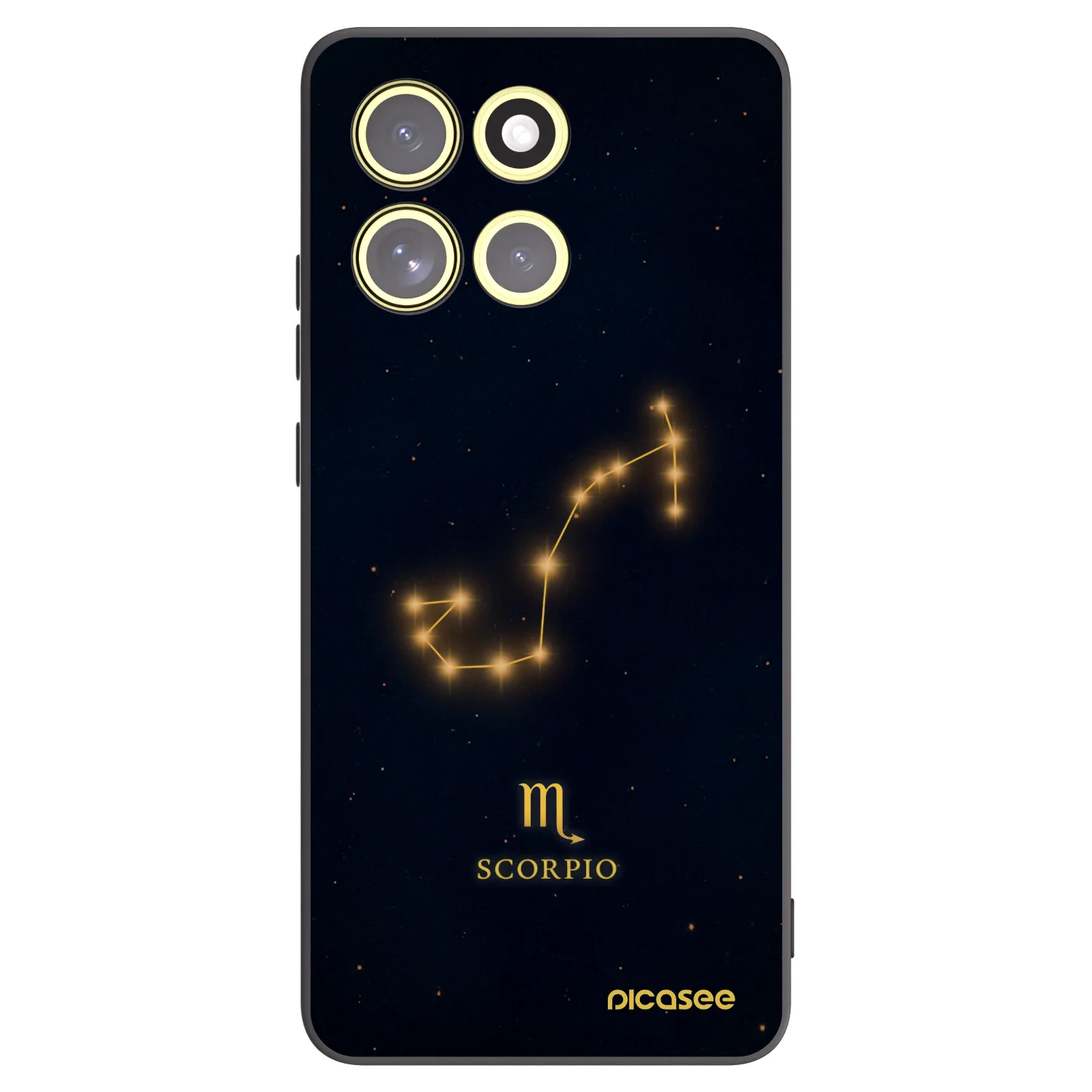 Picasee crna silikonska maskica za Motorola Moto G86 5G - SCORPIO