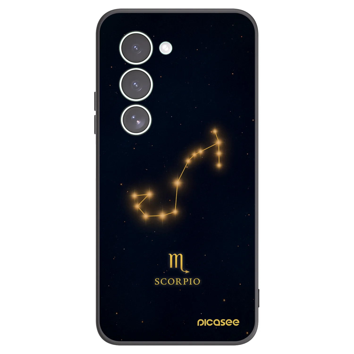 Picasee crna silikonska maskica za Xiaomi Redmi 15 5G - SCORPIO