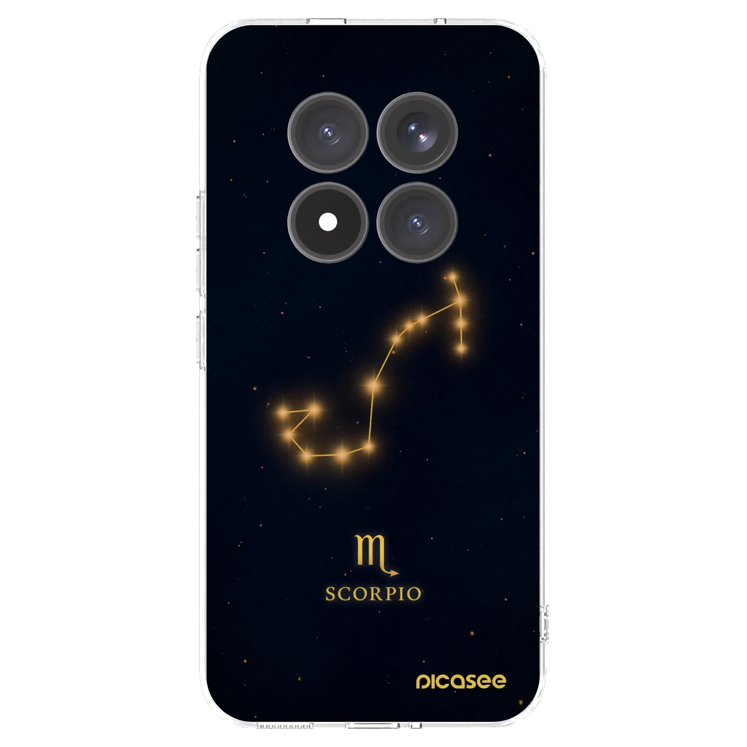 Picasee silikonska prozirna maskica za Xiaomi Redmi Note 15 Pro+ - SCORPIO