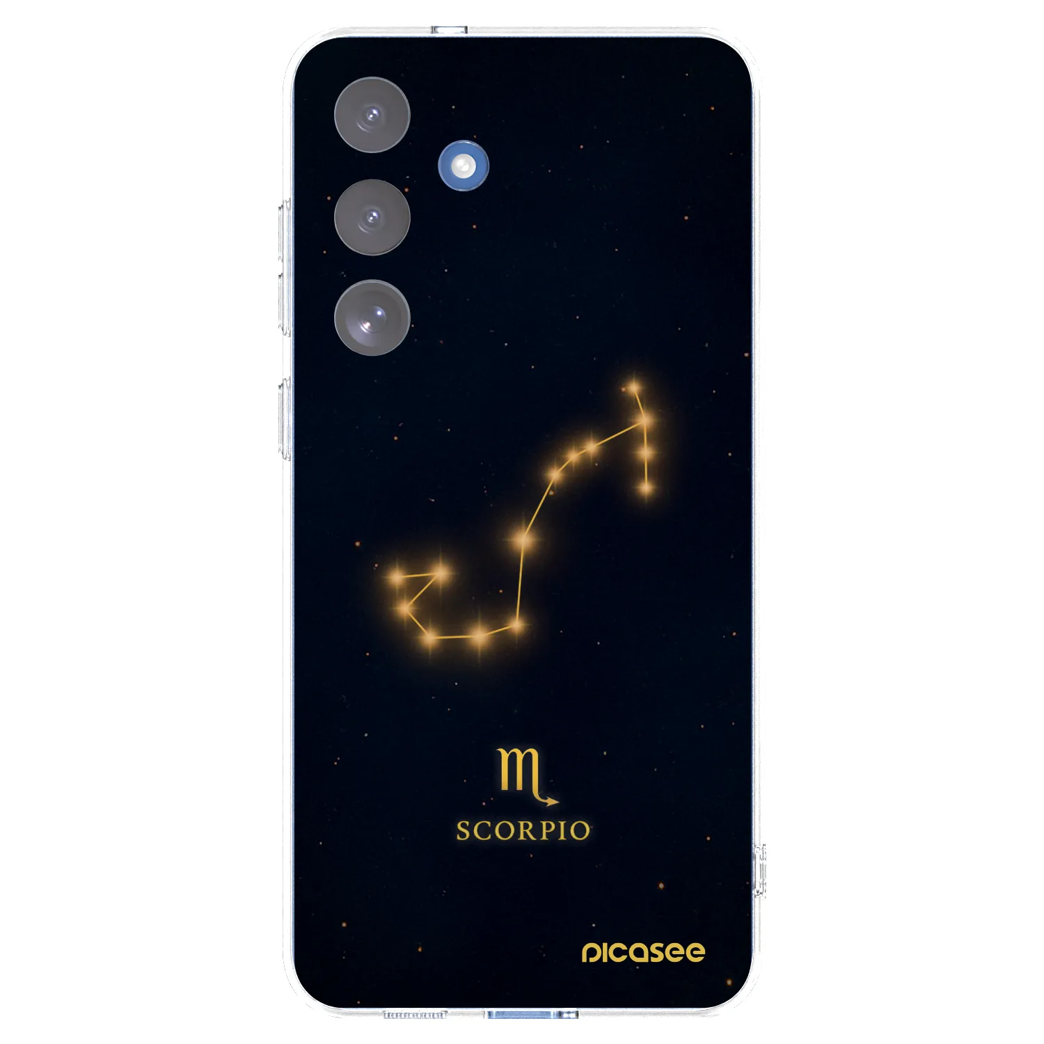 Picasee silikonska prozirna maskica za Samsung Galaxy S25 FE 5G - SCORPIO