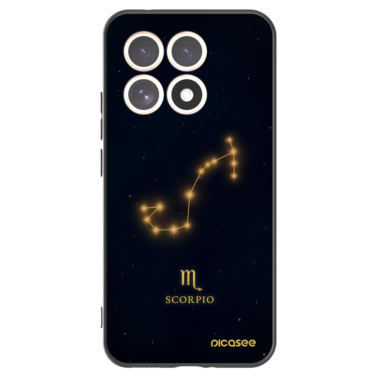 Picasee crna silikonska maskica za Xiaomi 15T - SCORPIO