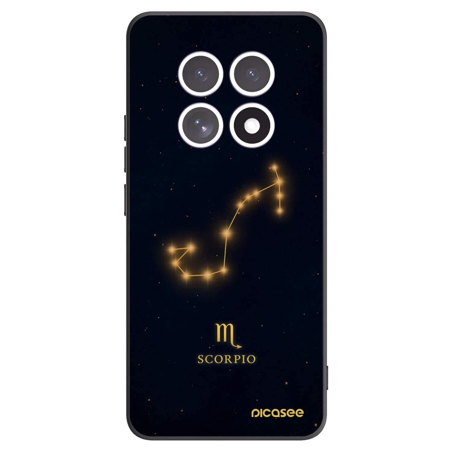 Picasee crna silikonska maskica za Xiaomi Redmi Note 15 - SCORPIO