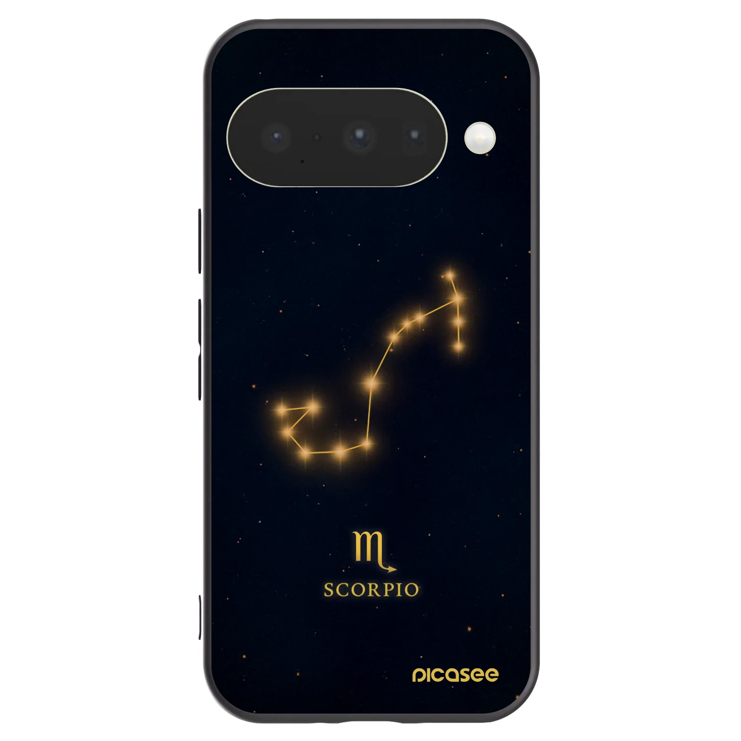 Picasee crna silikonska maskica za Google Pixel 10 - SCORPIO