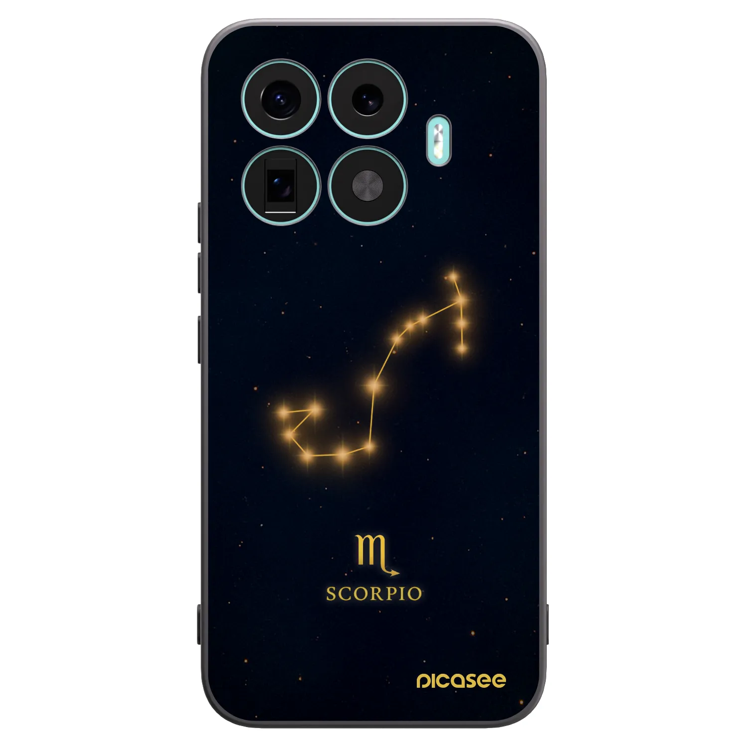 Picasee crna silikonska maskica za Xiaomi 17T Pro - SCORPIO