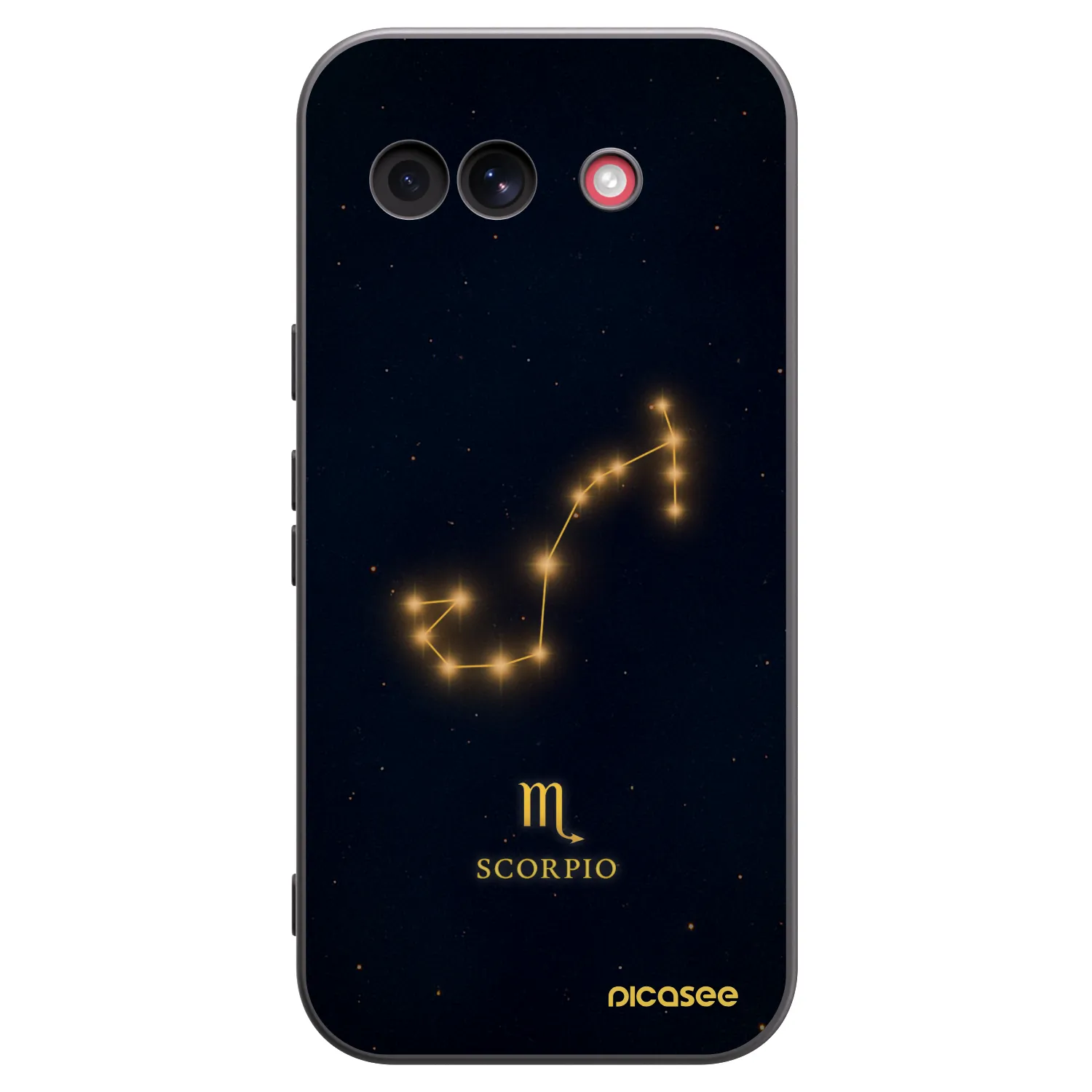 Picasee crna silikonska maskica za Google Pixel 10a - SCORPIO