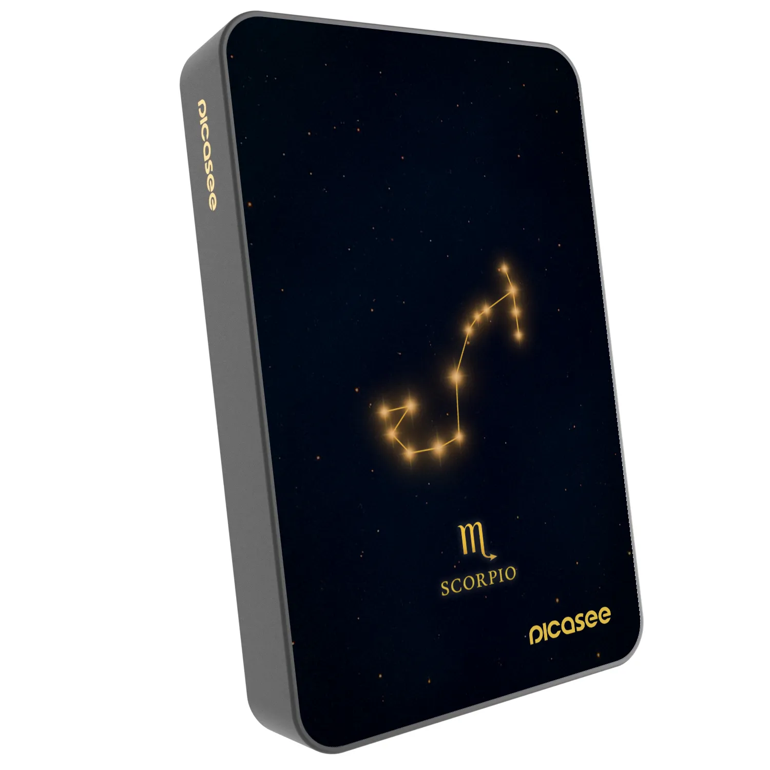 Picasee Prijenosni punjač s MagSafe 10 000 mAh Sivo - SCORPIO