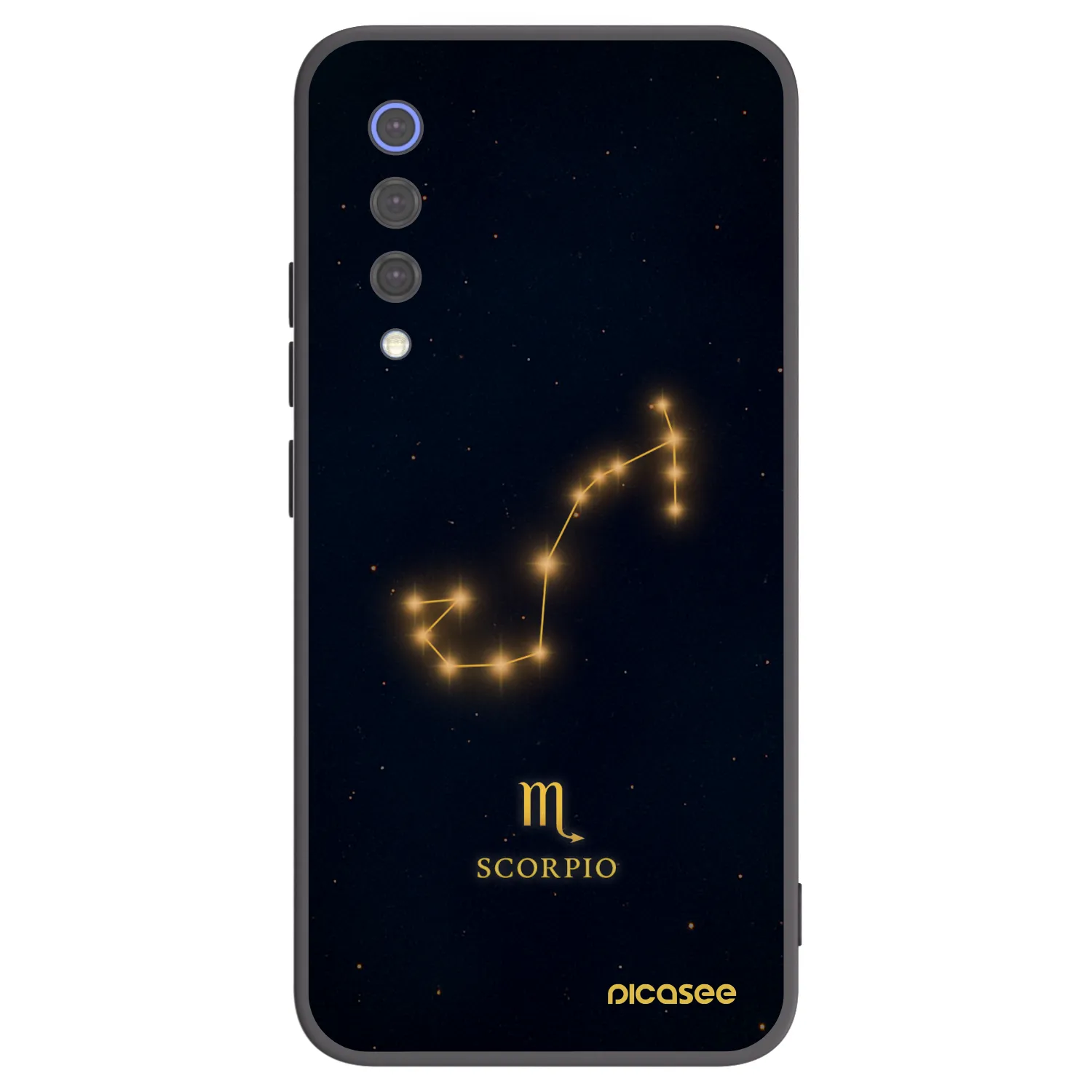 Picasee crna silikonska maskica za Xiaomi Mi 9 SE - SCORPIO