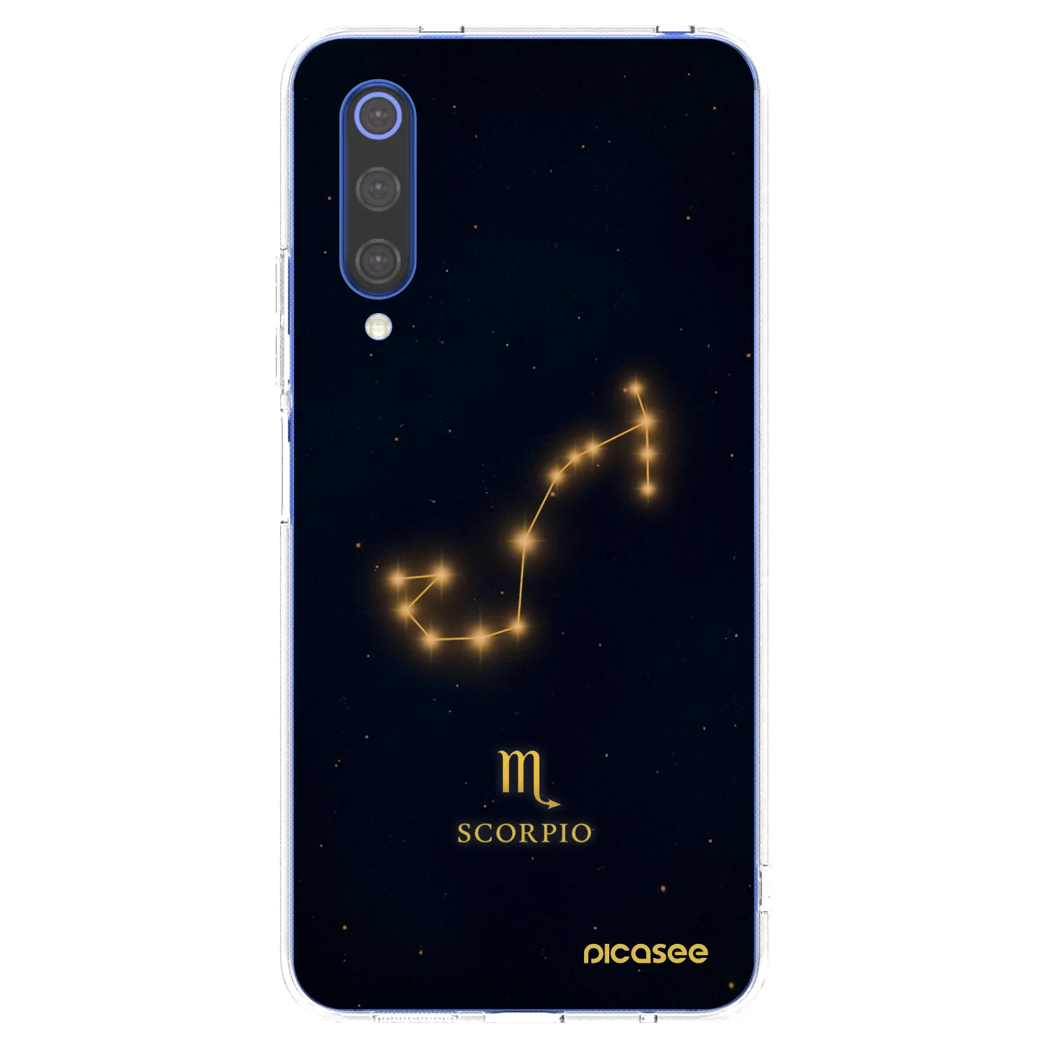Picasee silikonska prozirna maskica za Xiaomi Mi 9 SE - SCORPIO
