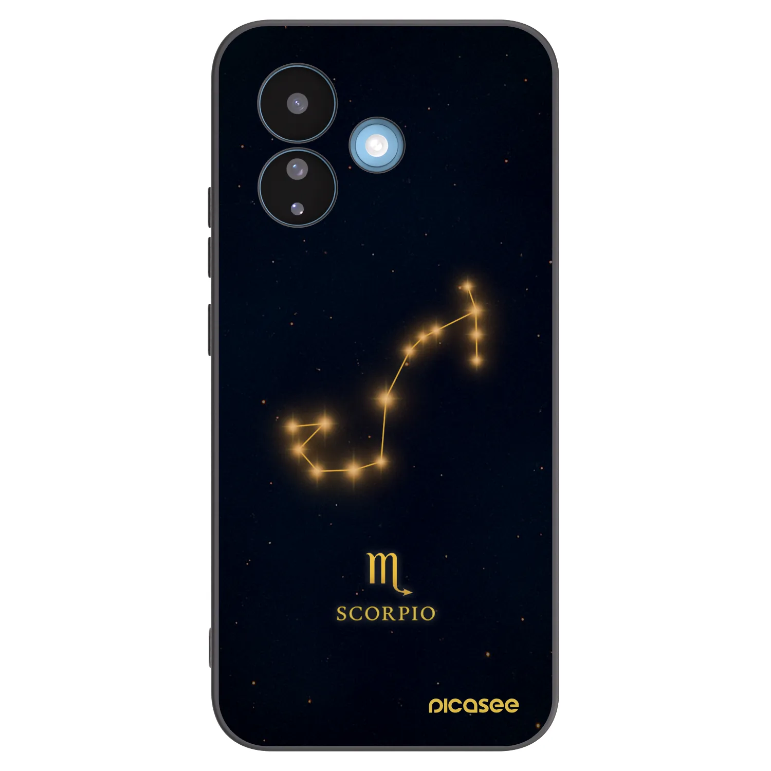Picasee crna silikonska maskica za Xiaomi Redmi Note 17 Pro 5G - SCORPIO