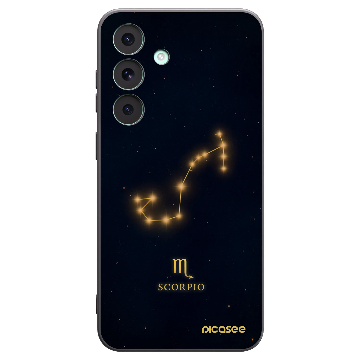 Picasee crna silikonska maskica za Samsung Galaxy S26 FE - SCORPIO