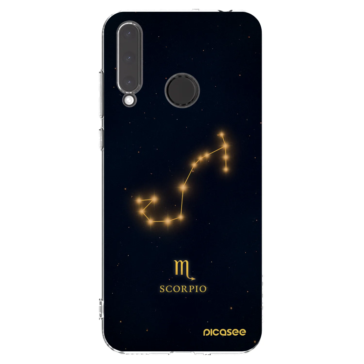 Picasee silikonska prozirna maskica za Honor 20 Lite - SCORPIO